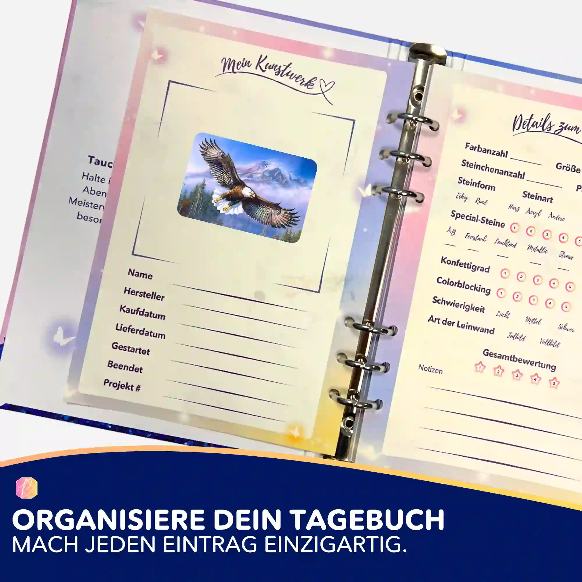 Aufkleber 5er-Set - Adler der Berge - Image 3