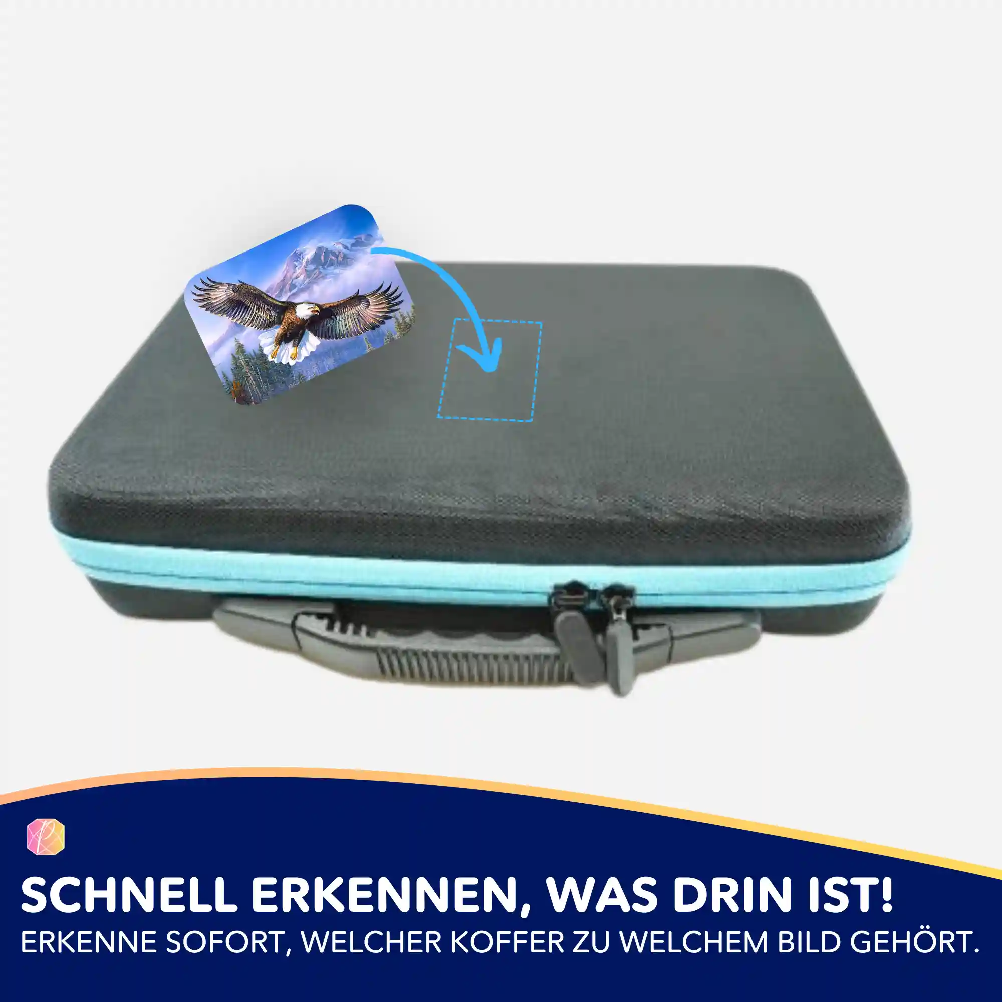 Aufkleber 5er-Set - Adler der Berge - Image 4