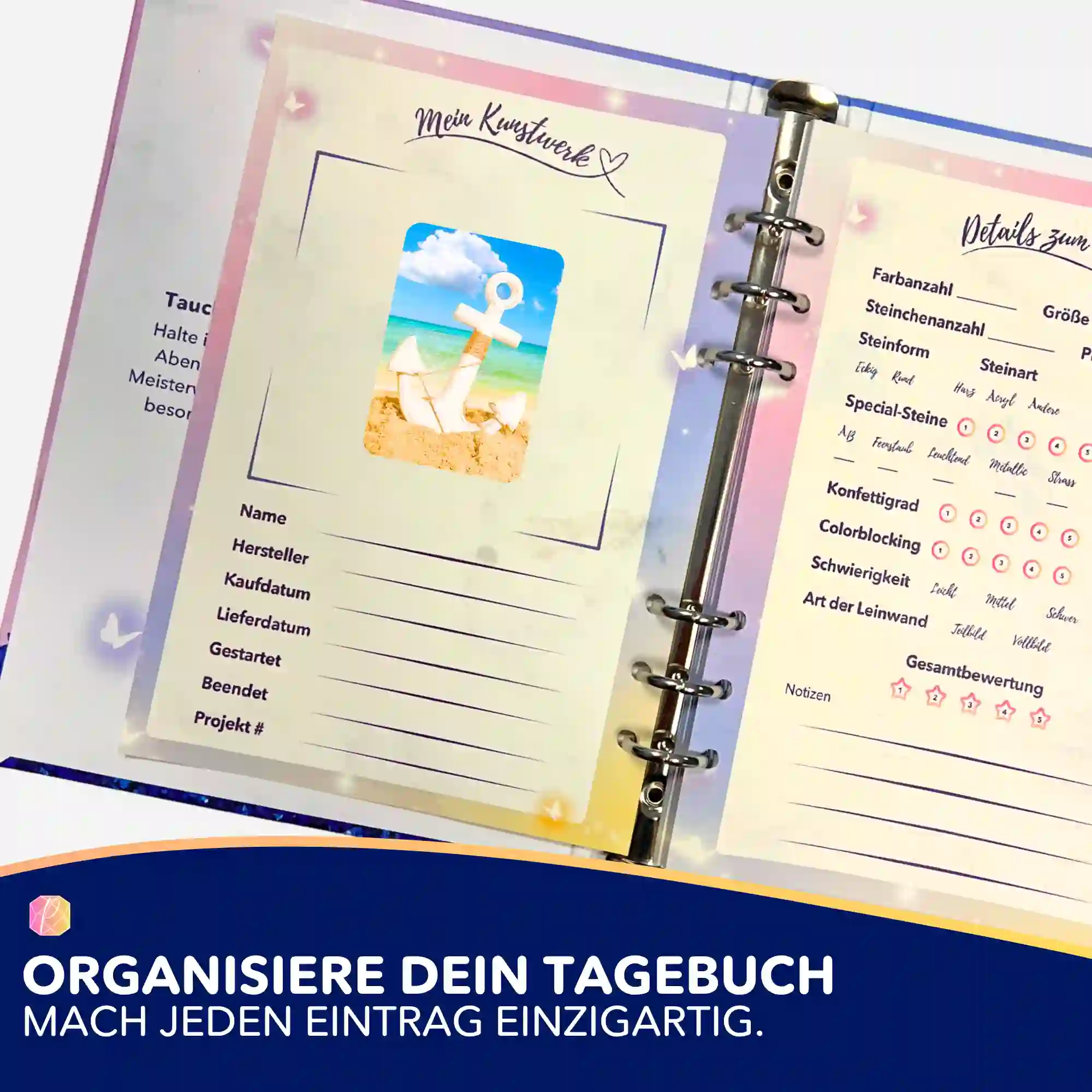 Aufkleber 5er-Set - Anker der Hoffnung - Image 3