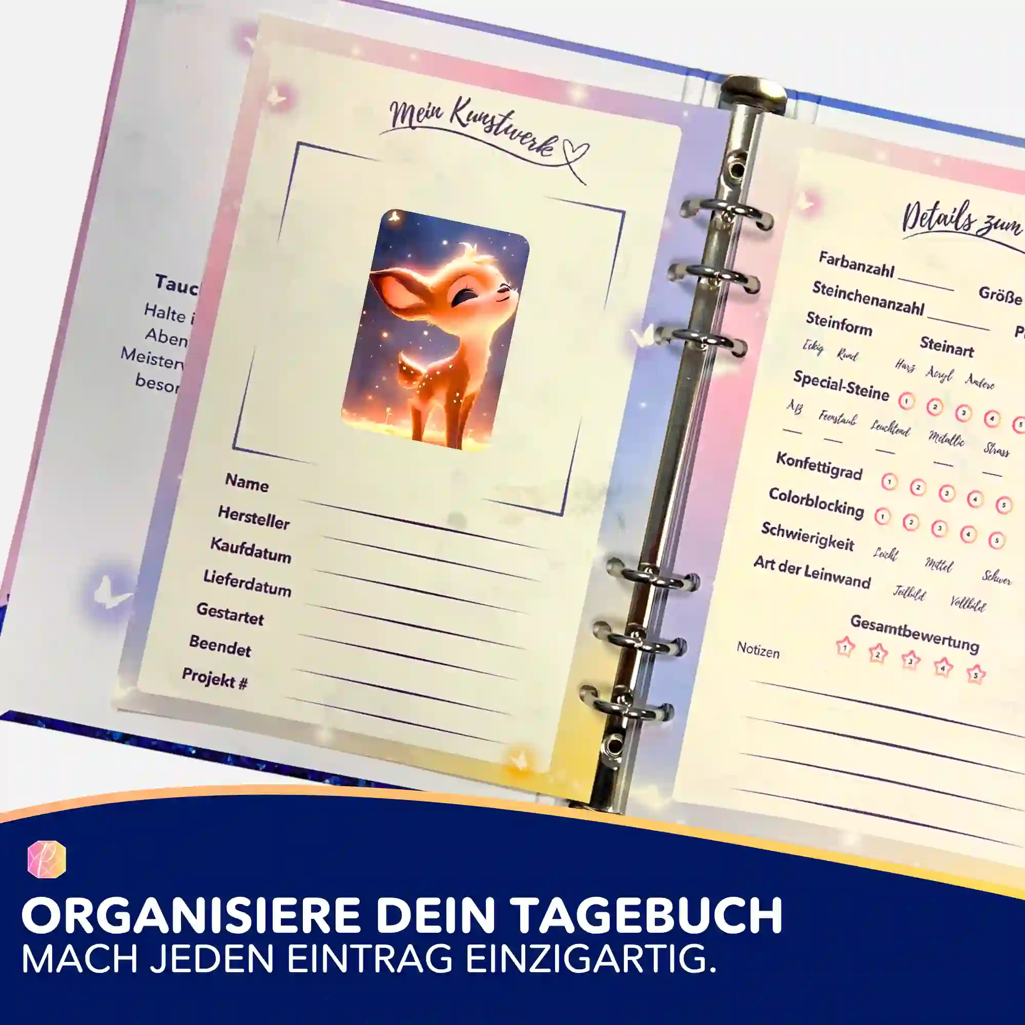 Aufkleber 5er-Set - Babsi Sternenstaub - Image 3