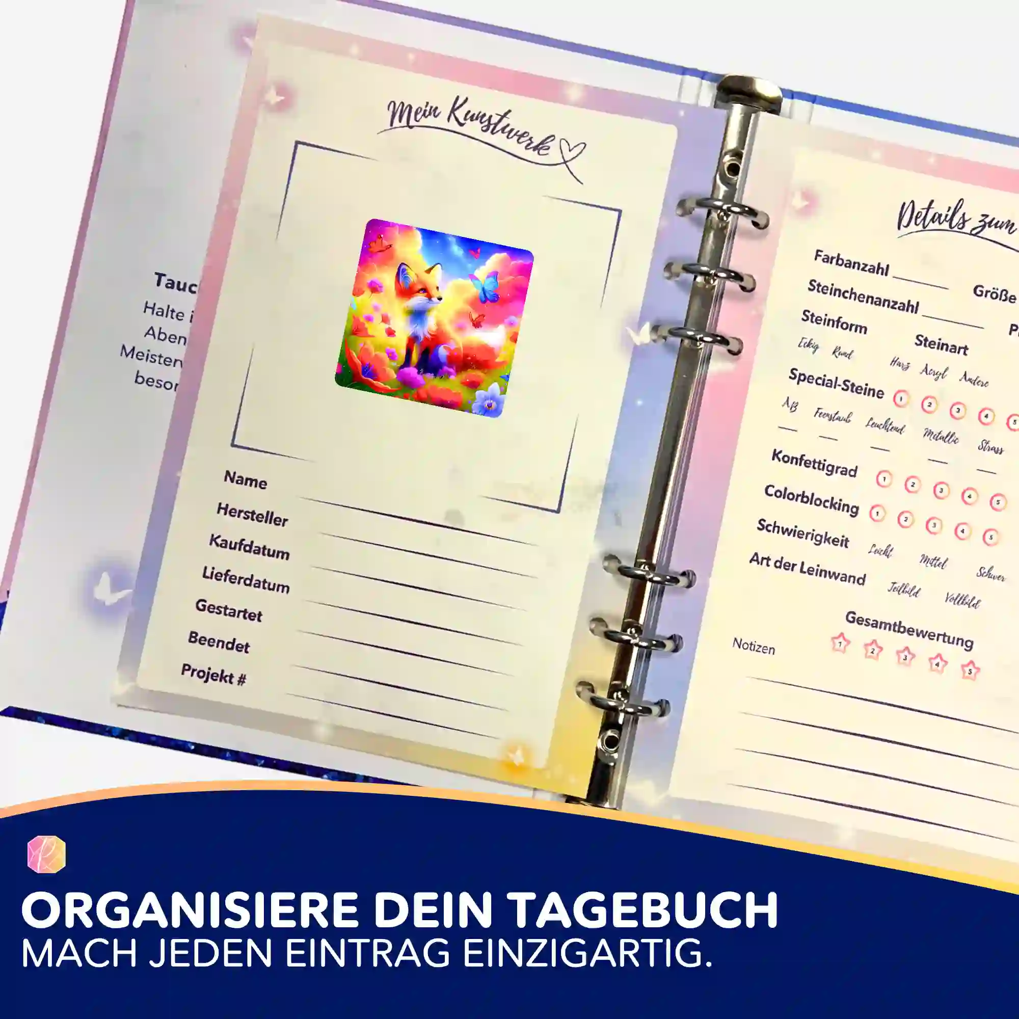 Aufkleber 5er-Set - Der kleine Fuchs im Zauberland - Image 3