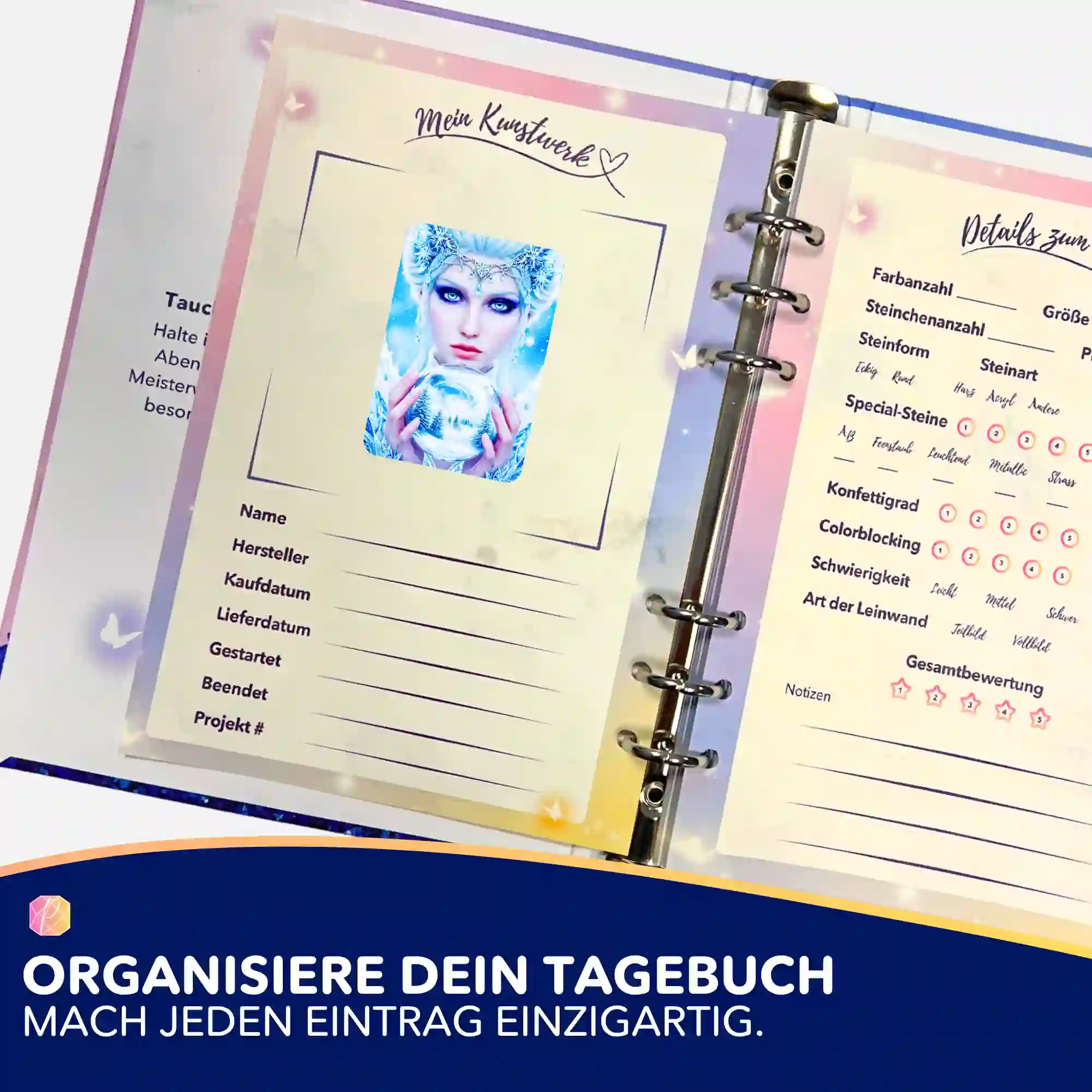 Aufkleber 5er-Set - Eiskönigin - Image 3