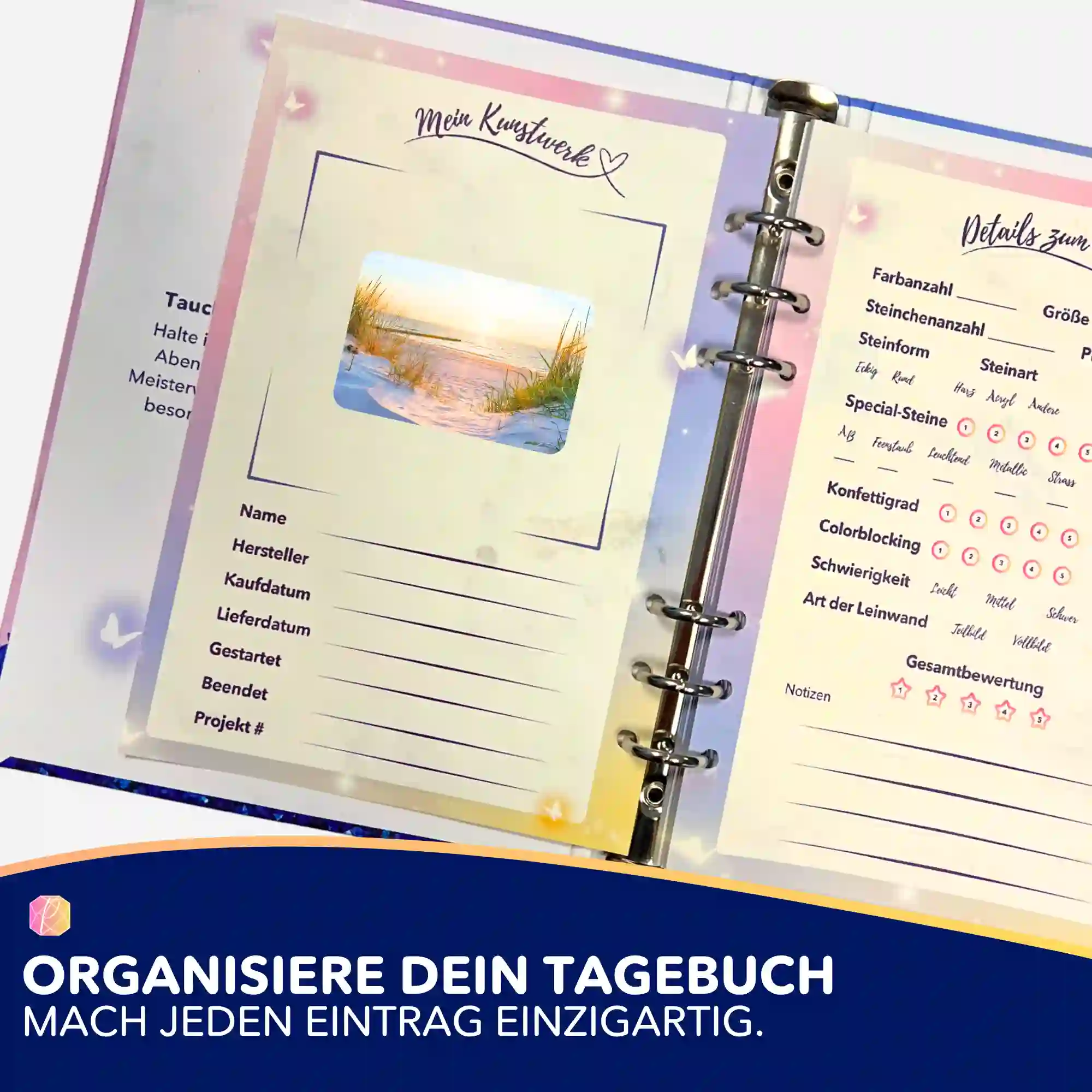 Aufkleber 5er-Set - Entspannung im Sonnenuntergang - Image 3