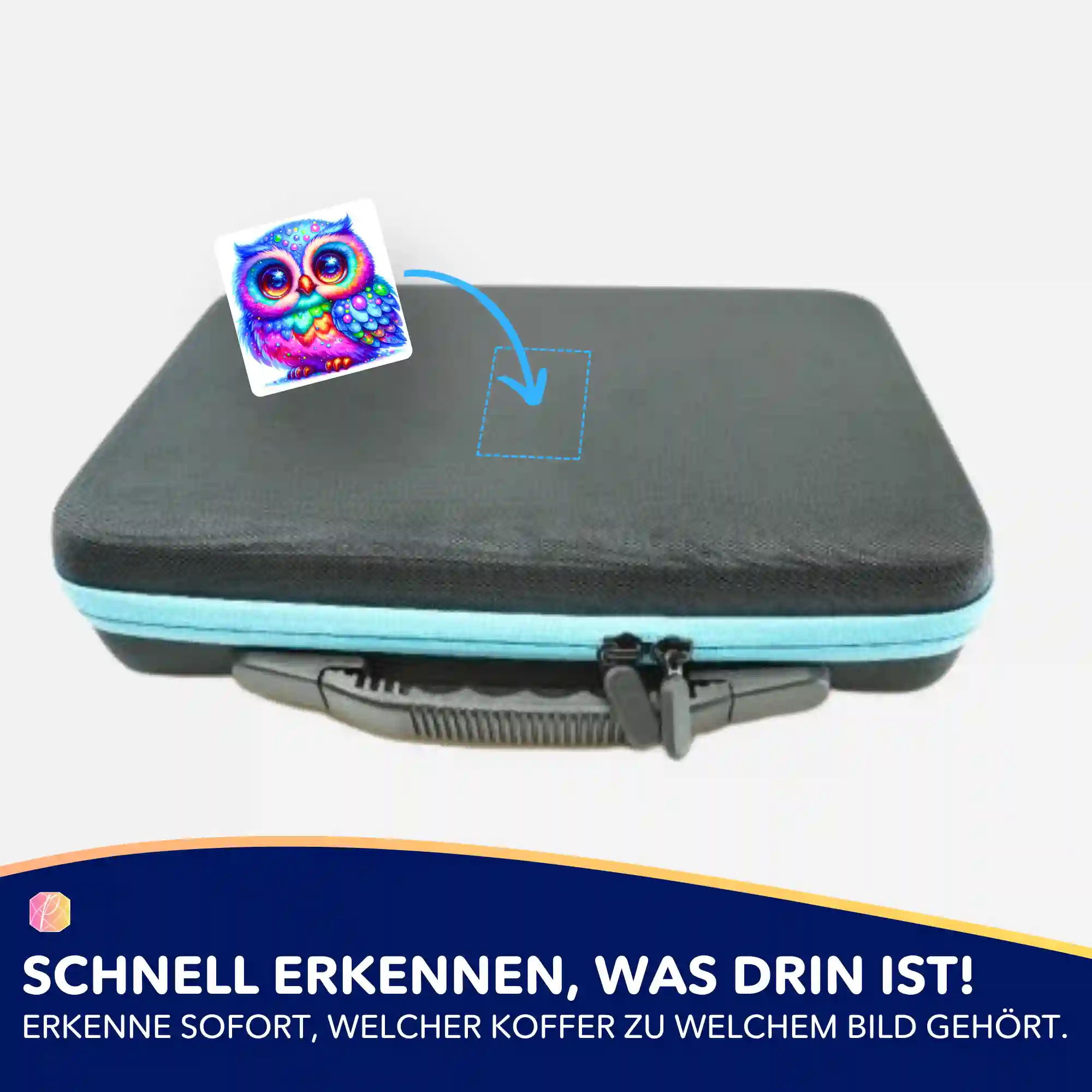 Aufkleber 5er-Set - Eule Elly - Image 4