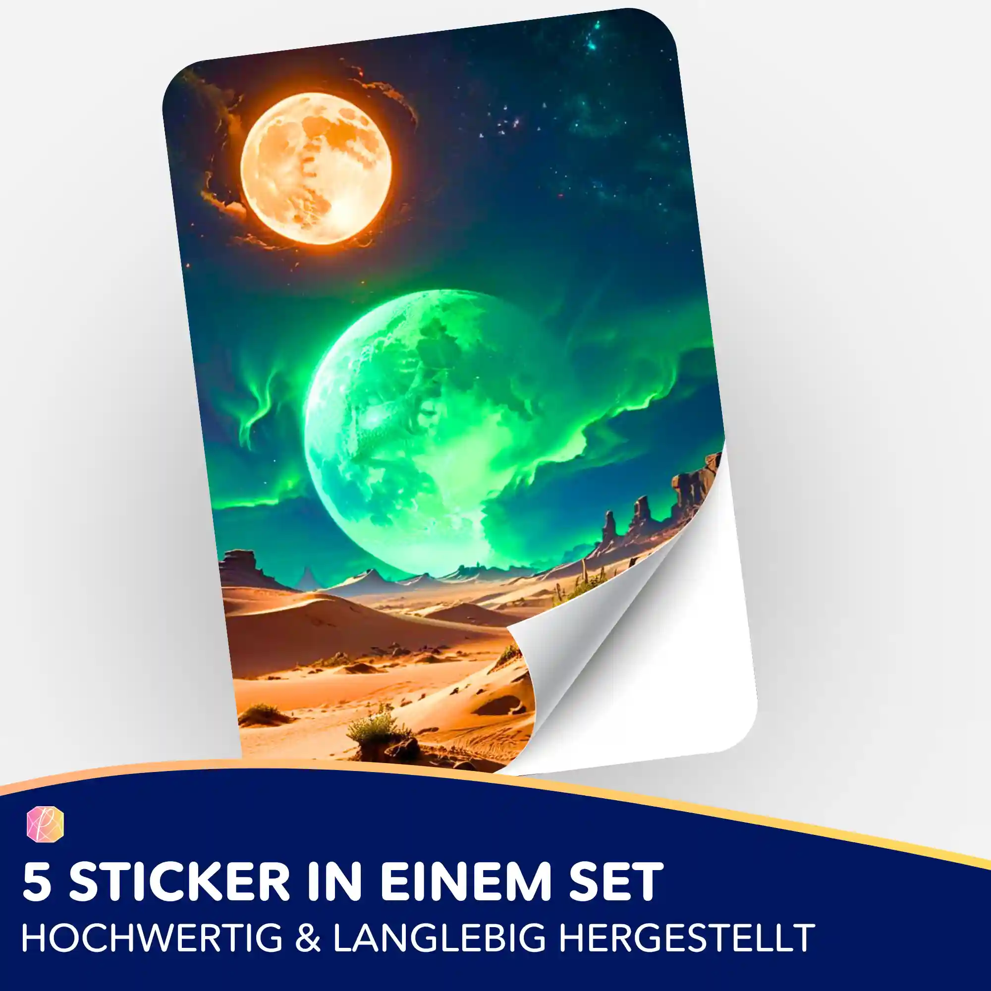 Aufkleber 5er-Set - Finsternis "Limited Edition" - Image 2