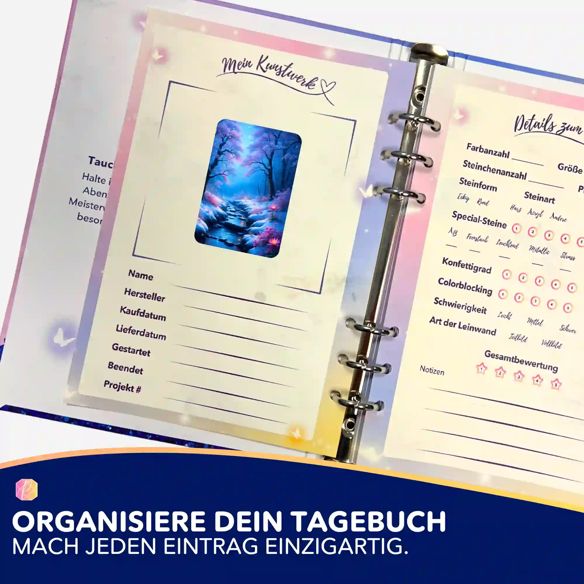 Aufkleber 5er-Set - Fluss der Träume - Image 3