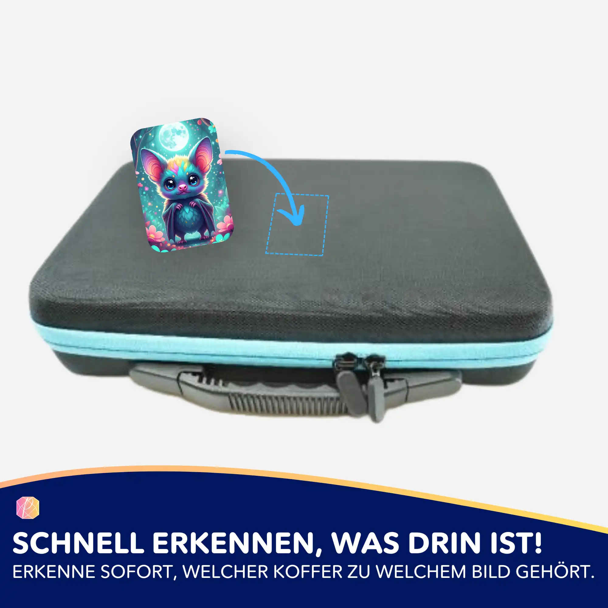 Aufkleber 5er-Set - Freddy Fledermaus - Image 4