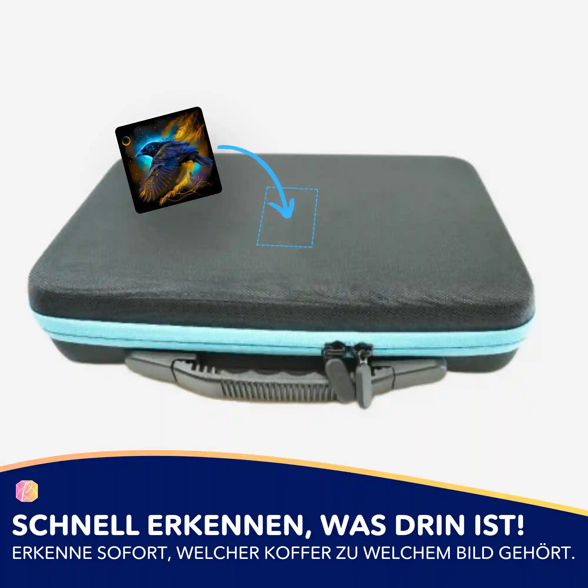 Aufkleber 5er-Set - Hexenrabe - Image 4