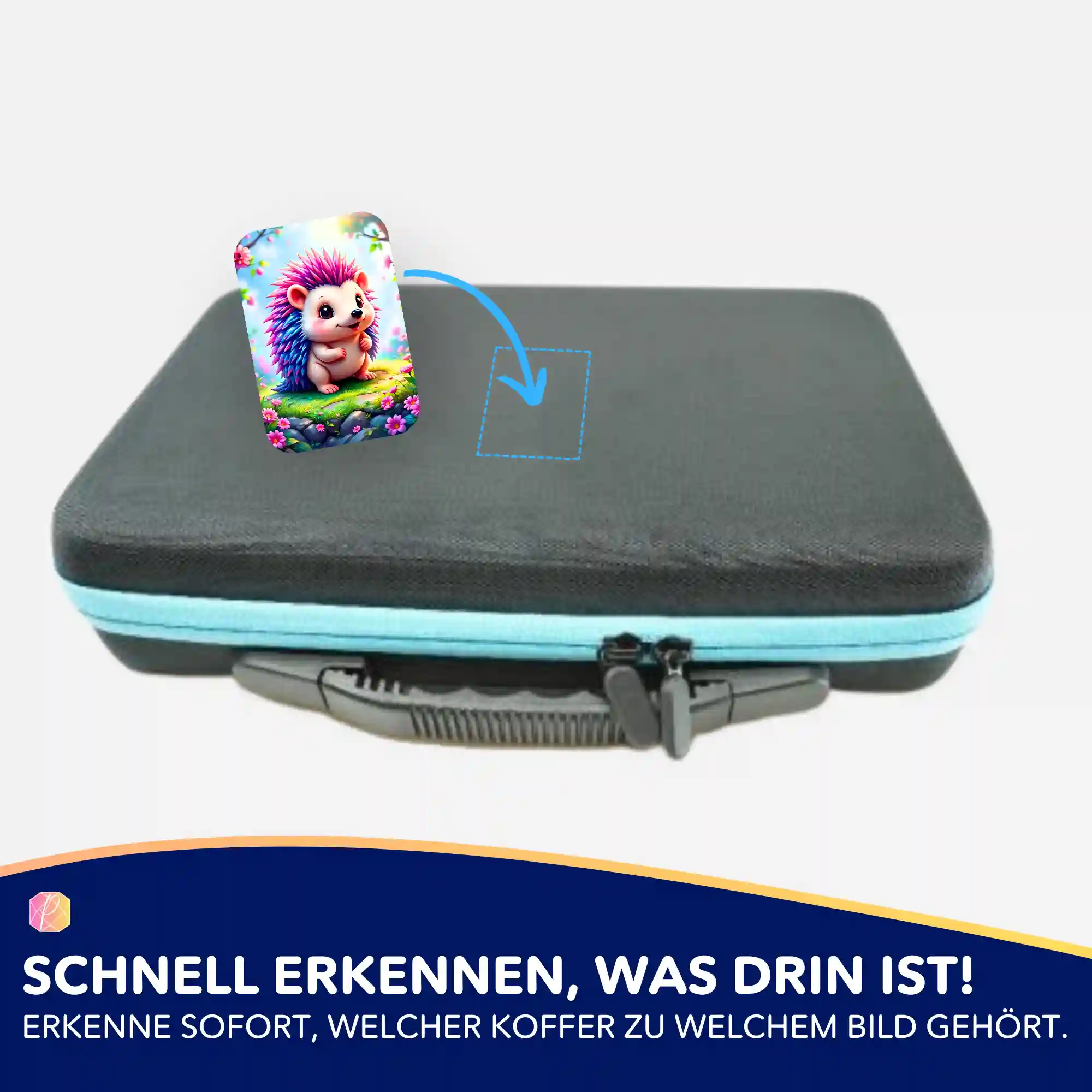 Aufkleber 5er-Set - Igel Ilay - Image 4