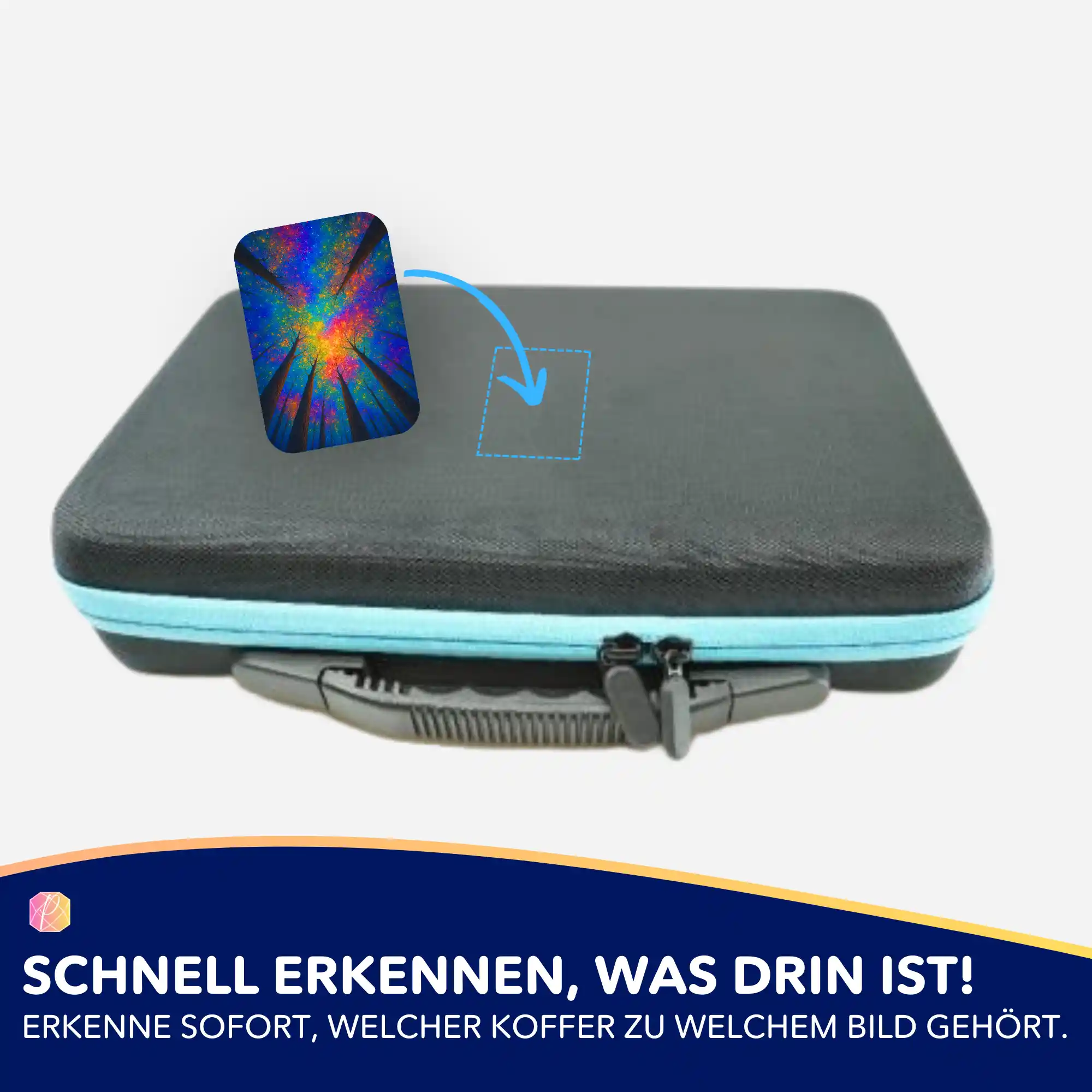 Aufkleber 5er-Set - Jennifer Special - Regenbogenwald - Image 4
