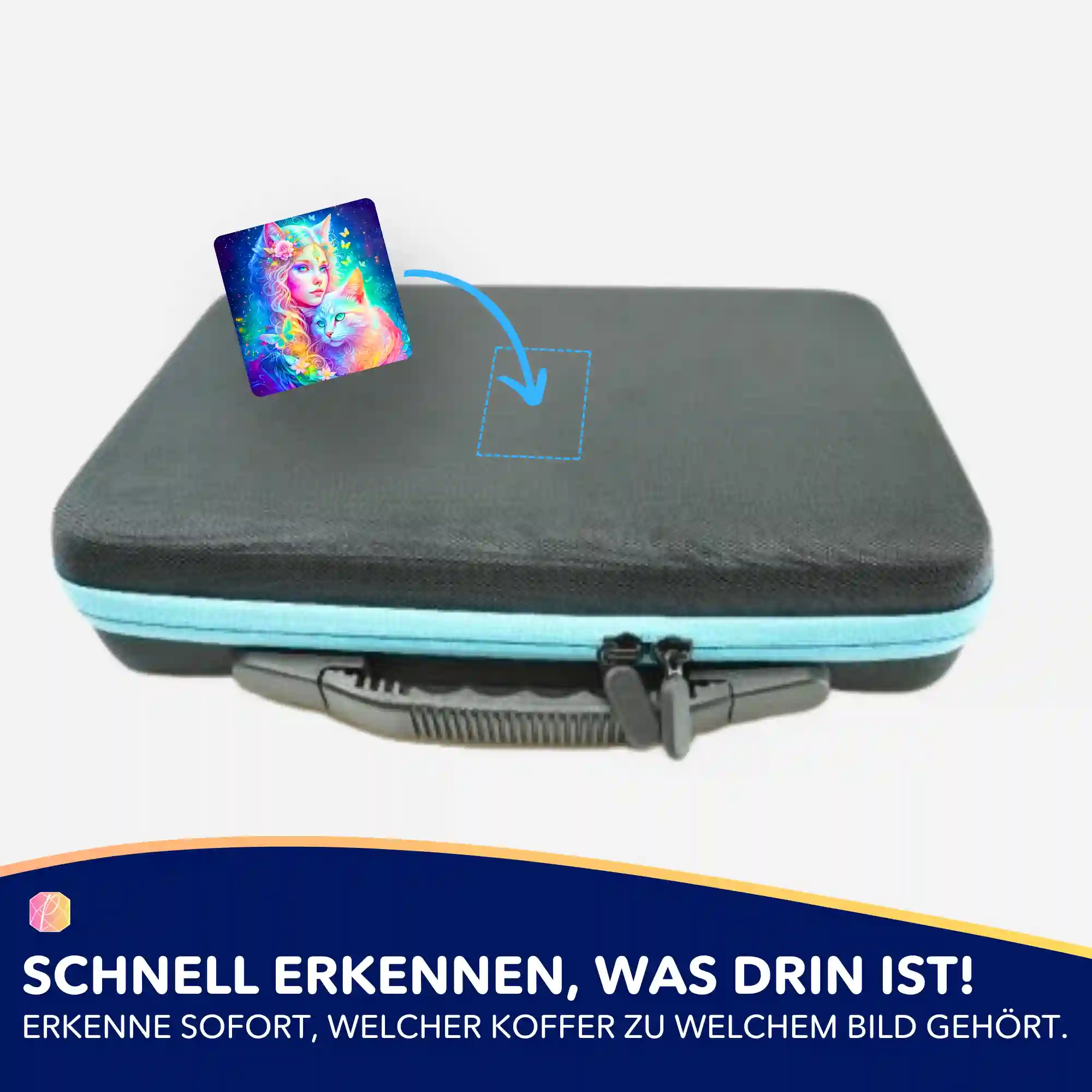 Aufkleber 5er-Set - Katzenelfe - Image 4
