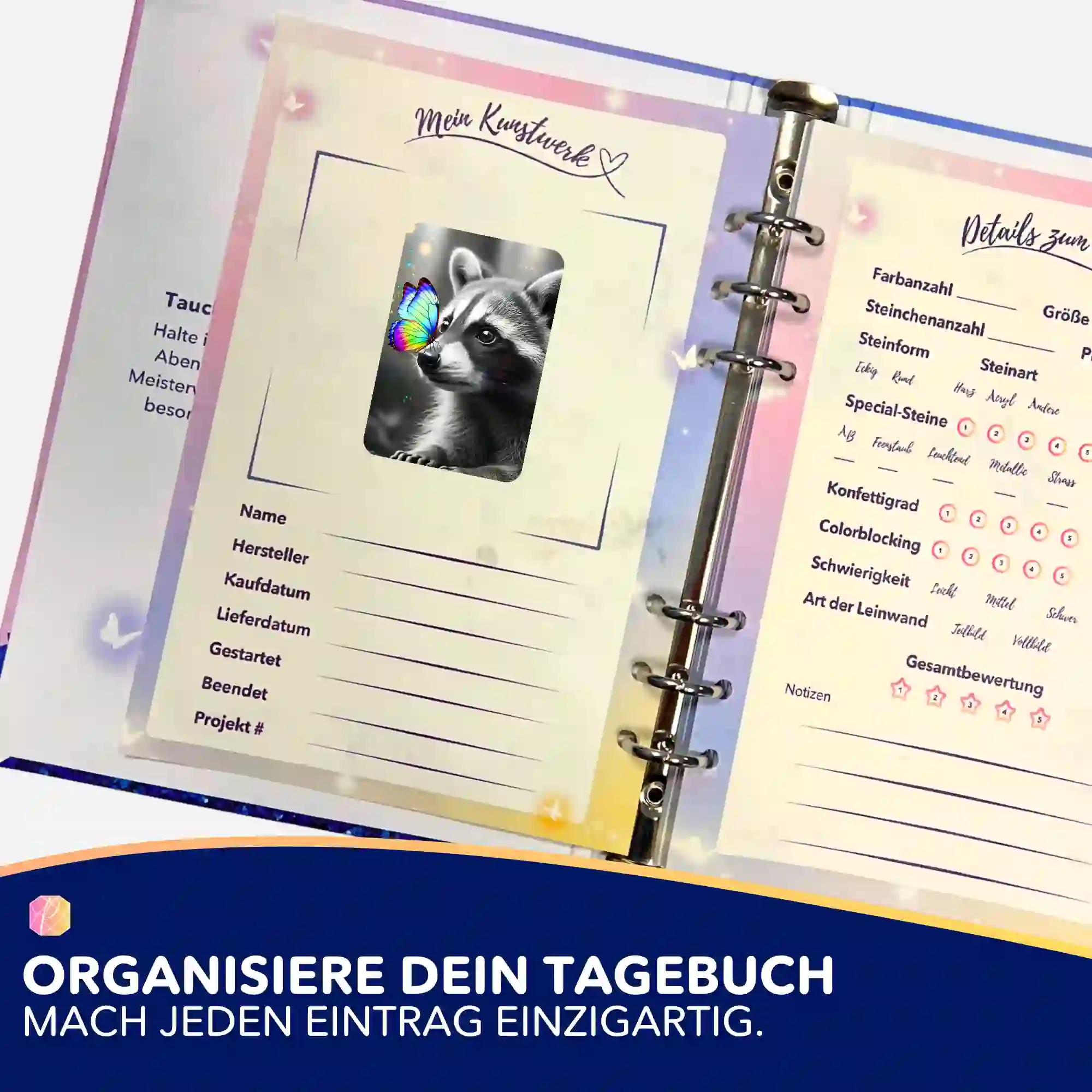 Aufkleber 5er-Set - Kleiner Farbtupfer - Image 3