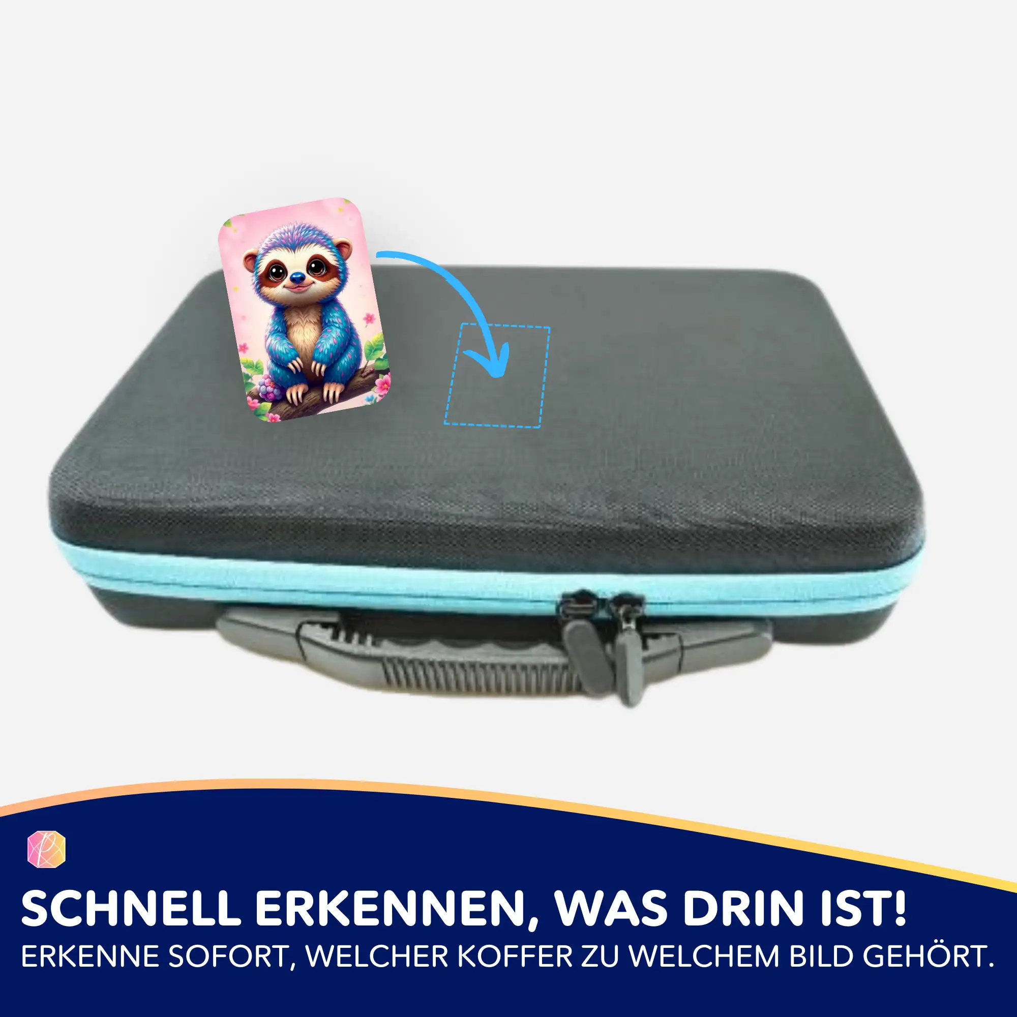Aufkleber 5er-Set - Kleiner Faulenzer - Image 4