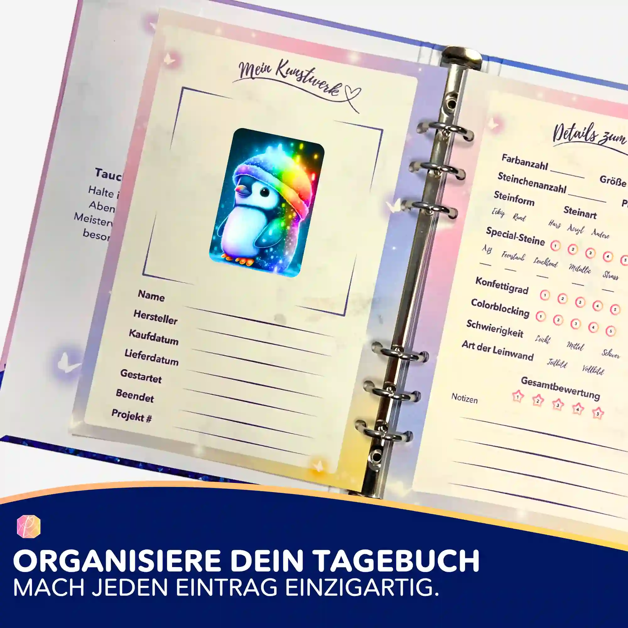 Aufkleber 5er-Set - Kleiner Pinguin - Image 3