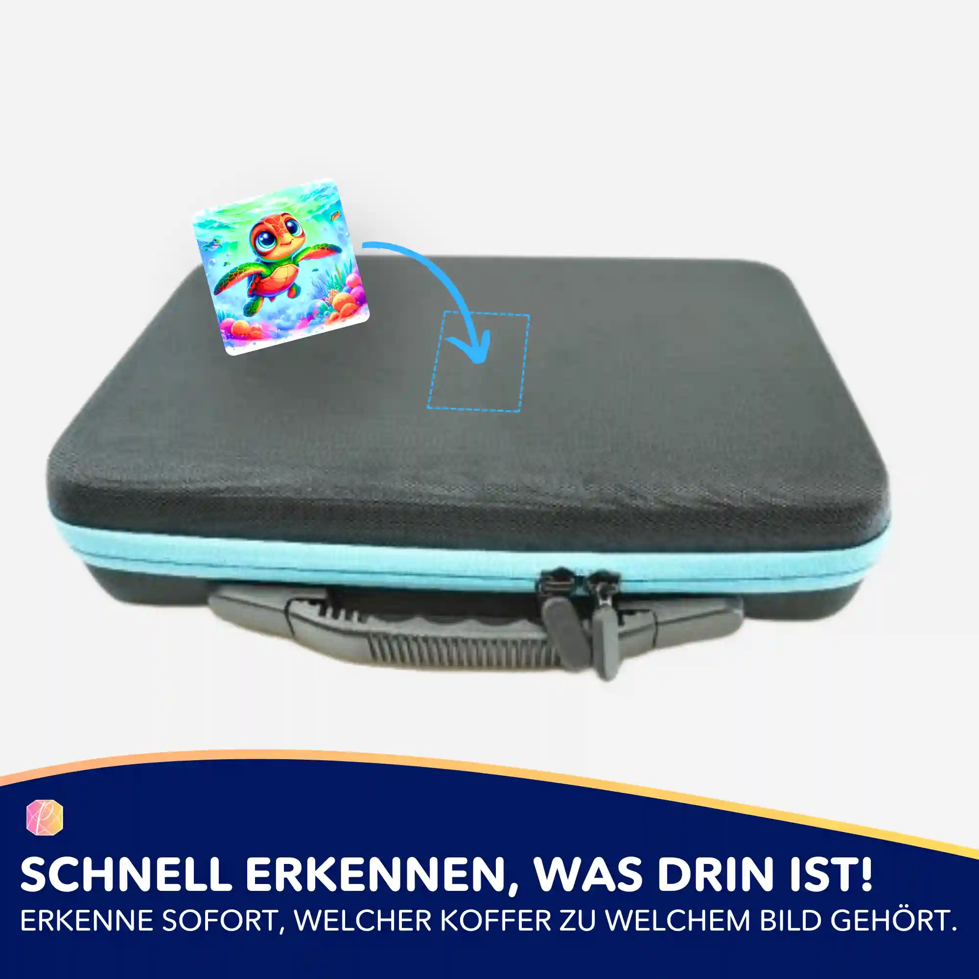 Aufkleber 5er-Set - Lotta, die kleine Meeresschildkröte - Image 4