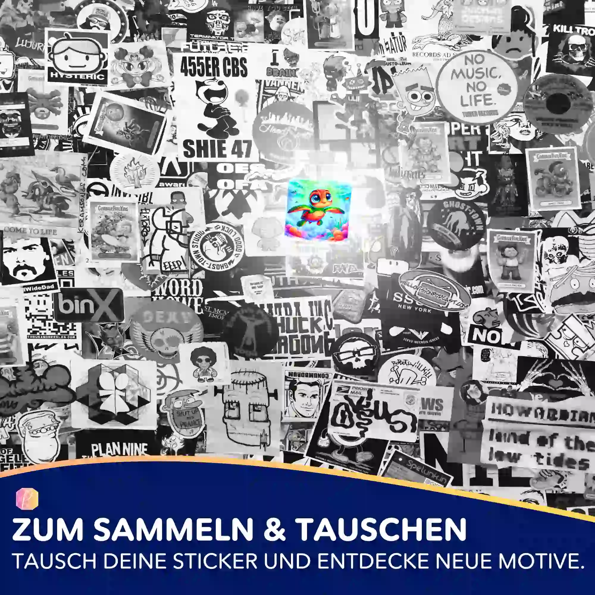 Aufkleber 5er-Set - Lotta, die kleine Meeresschildkröte - Image 5