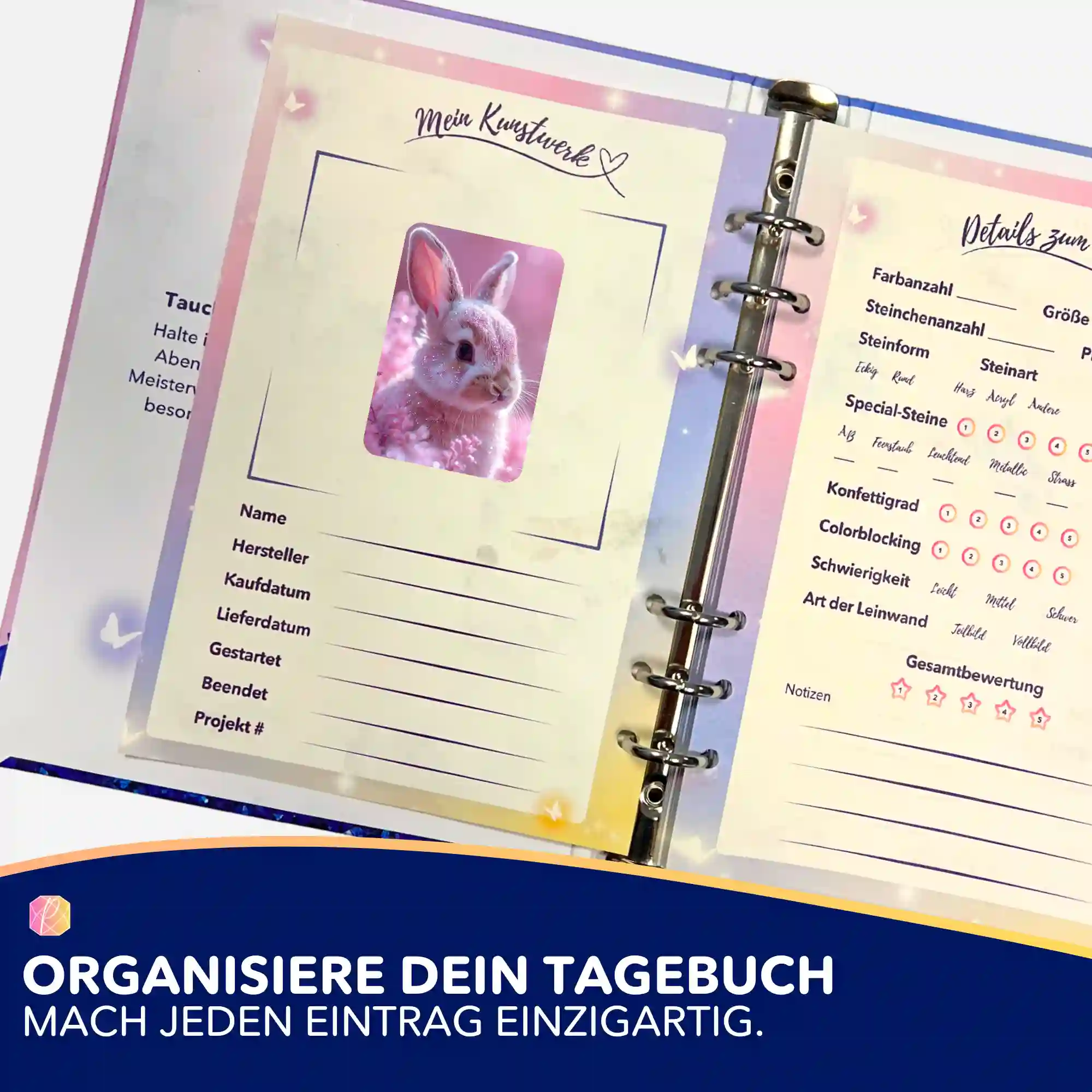 Aufkleber 5er-Set - Moni´s Special - Sweet Pinki - Image 3