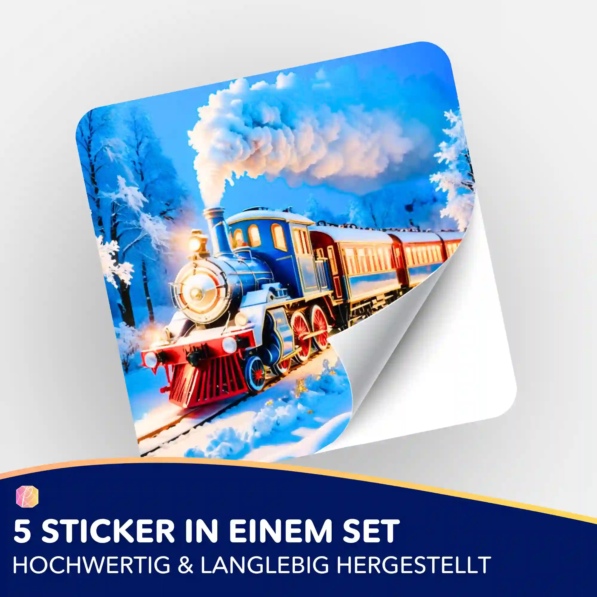 Aufkleber 5er-Set - Night Train "Limited Edition" - Image 2