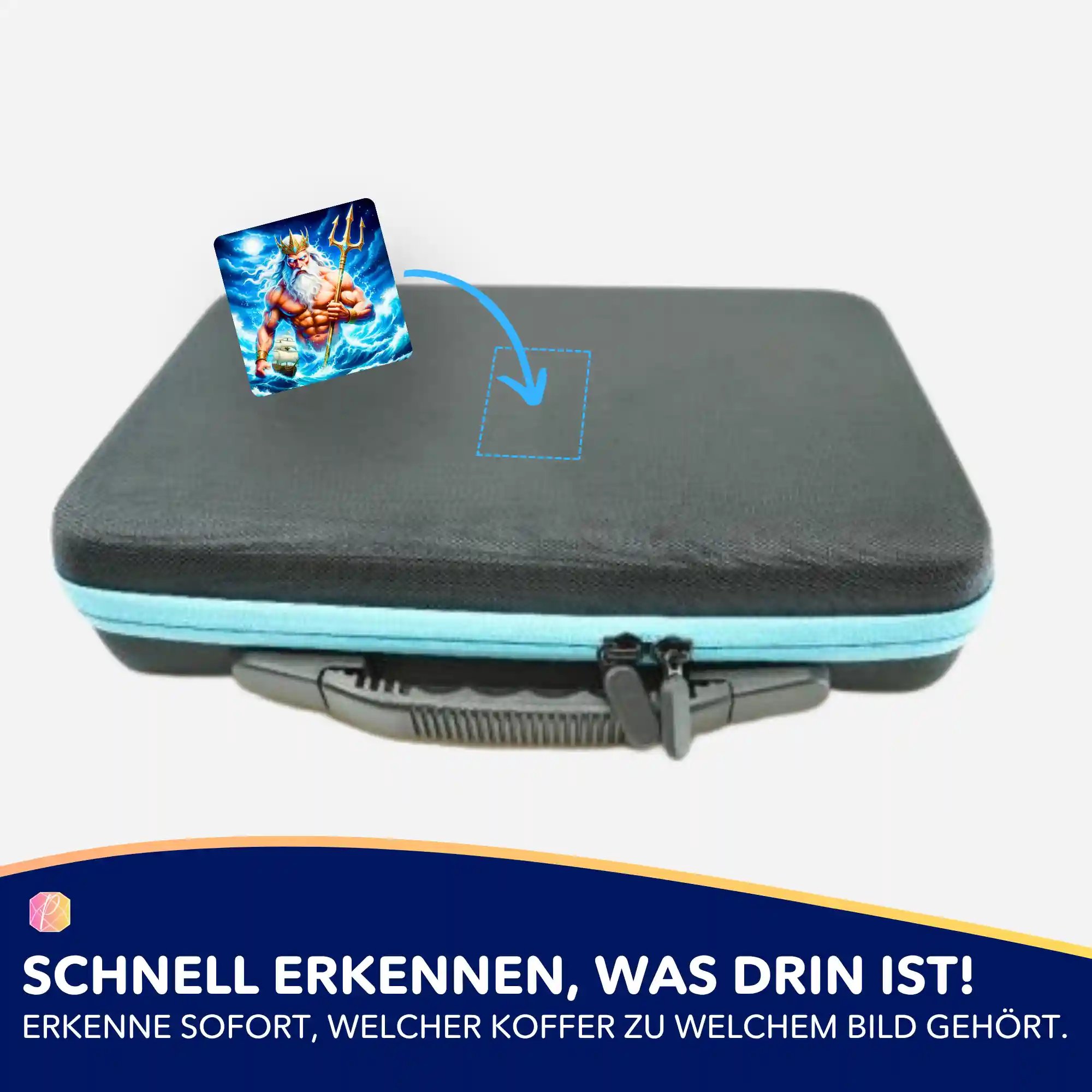 Aufkleber 5er-Set - Poseidon - Image 4
