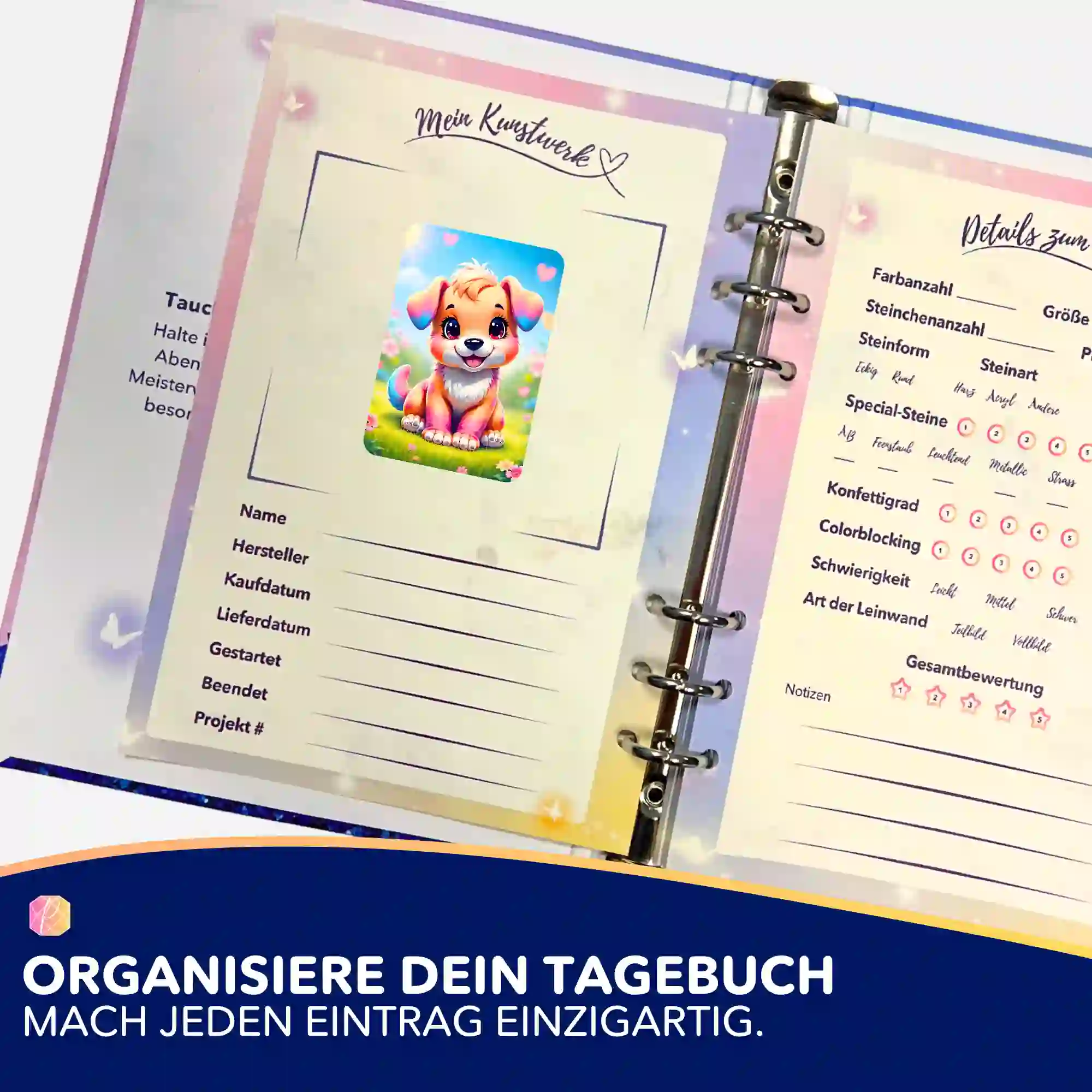 Aufkleber 5er-Set - Puschel - Image 3