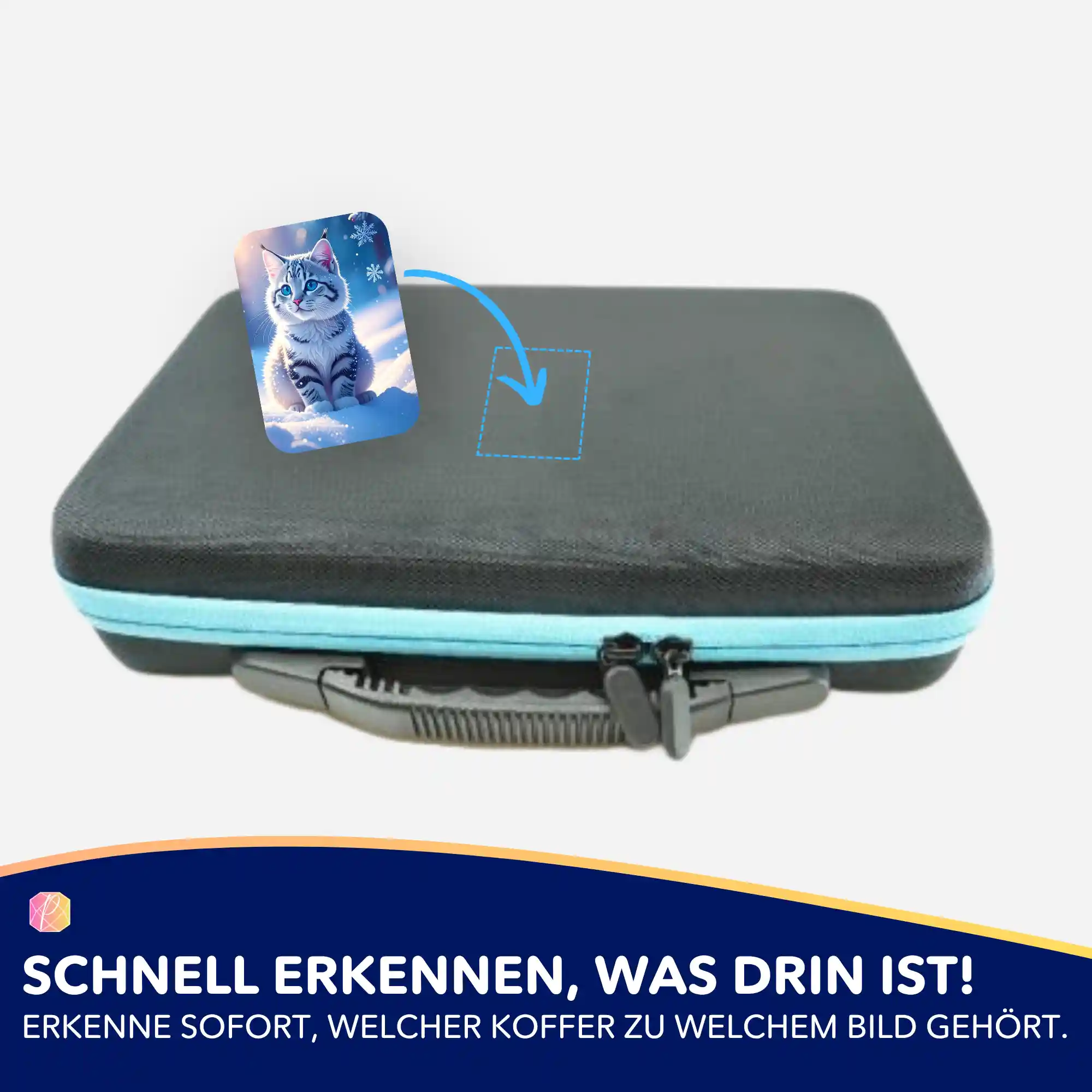 Aufkleber 5er-Set - Schneegeist - Image 4