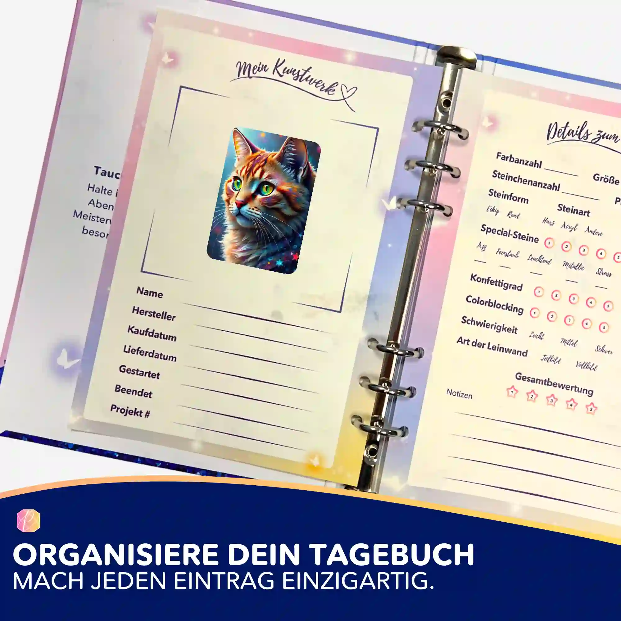 Aufkleber 5er-Set - Sternenpfote - Image 3