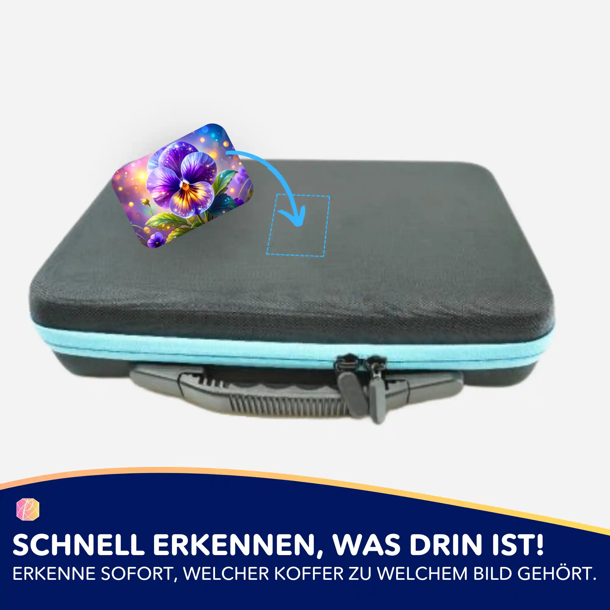 Aufkleber 5er-Set - Sternenveilchen - Image 4