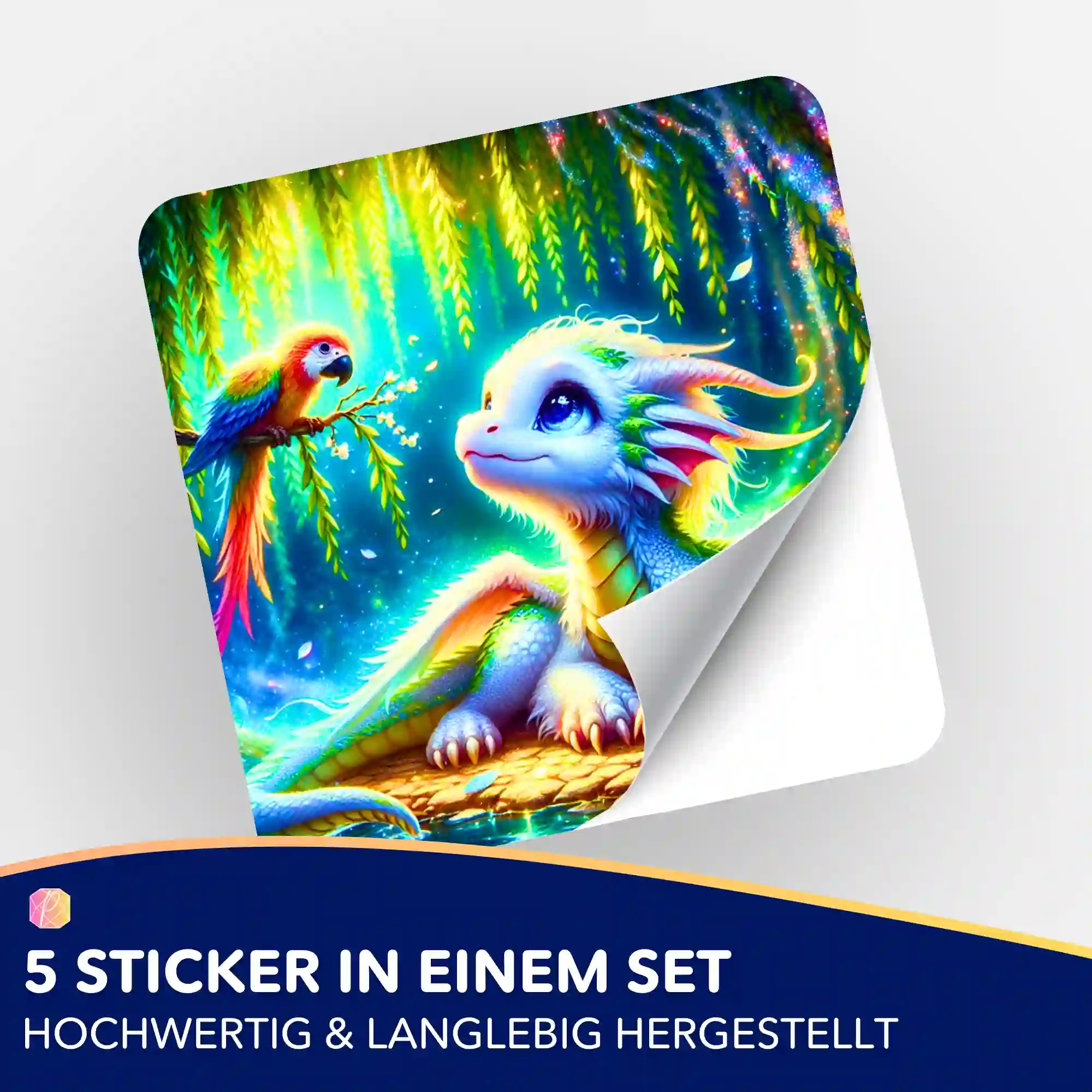 Aufkleber 5er-Set - Taru - Image 2