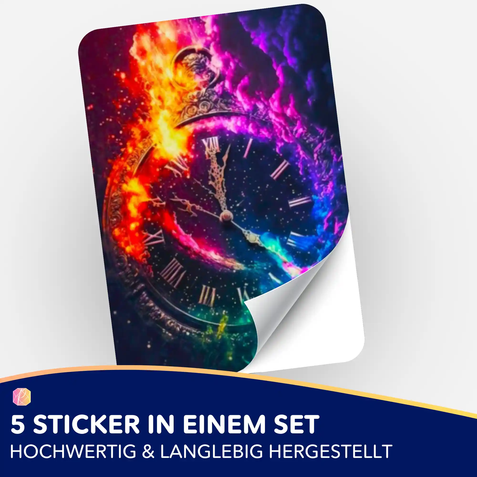 Aufkleber 5er-Set - Time of magic Moments - Image 2