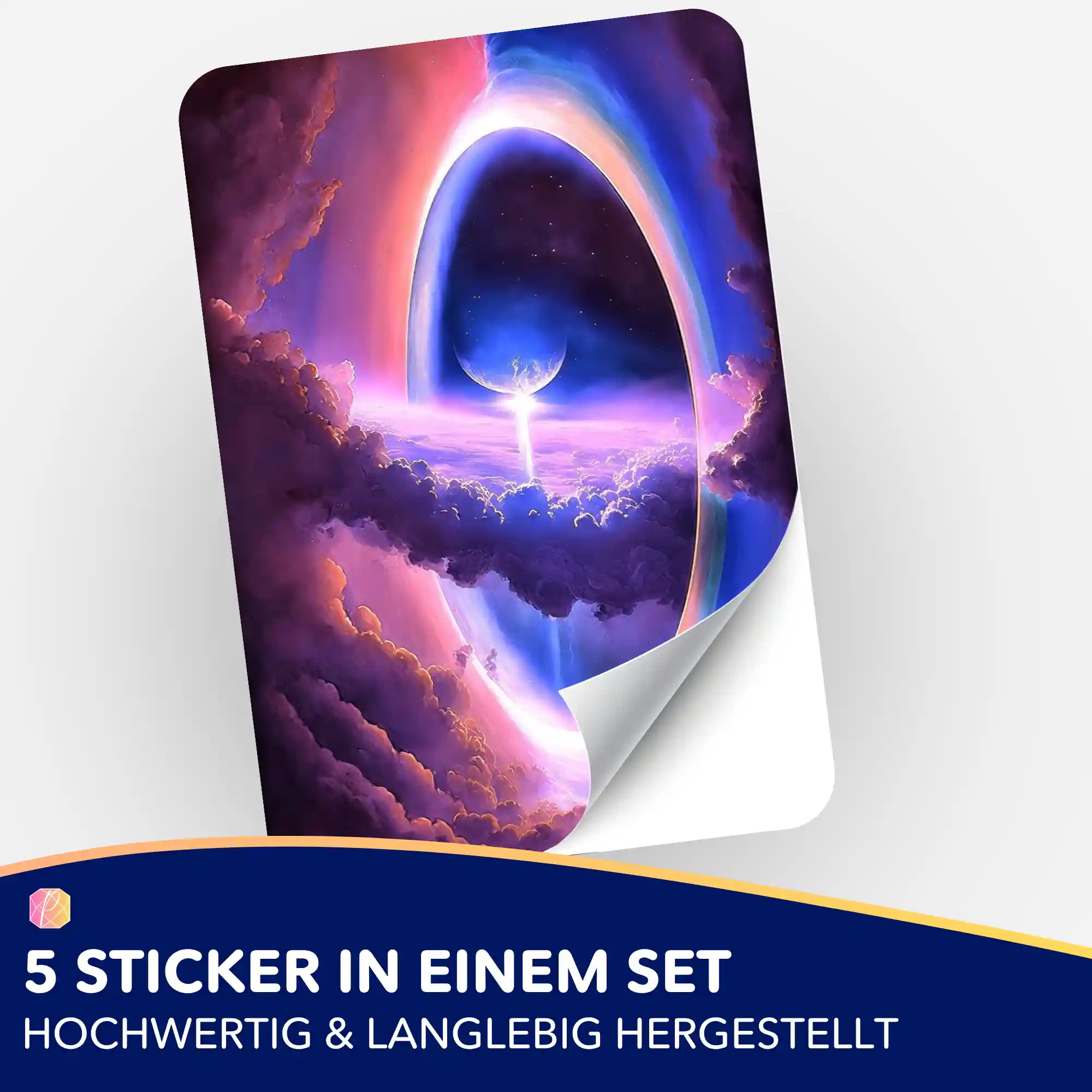Aufkleber 5er-Set - Tor in die andere Welt "Limited Edition" - Image 2