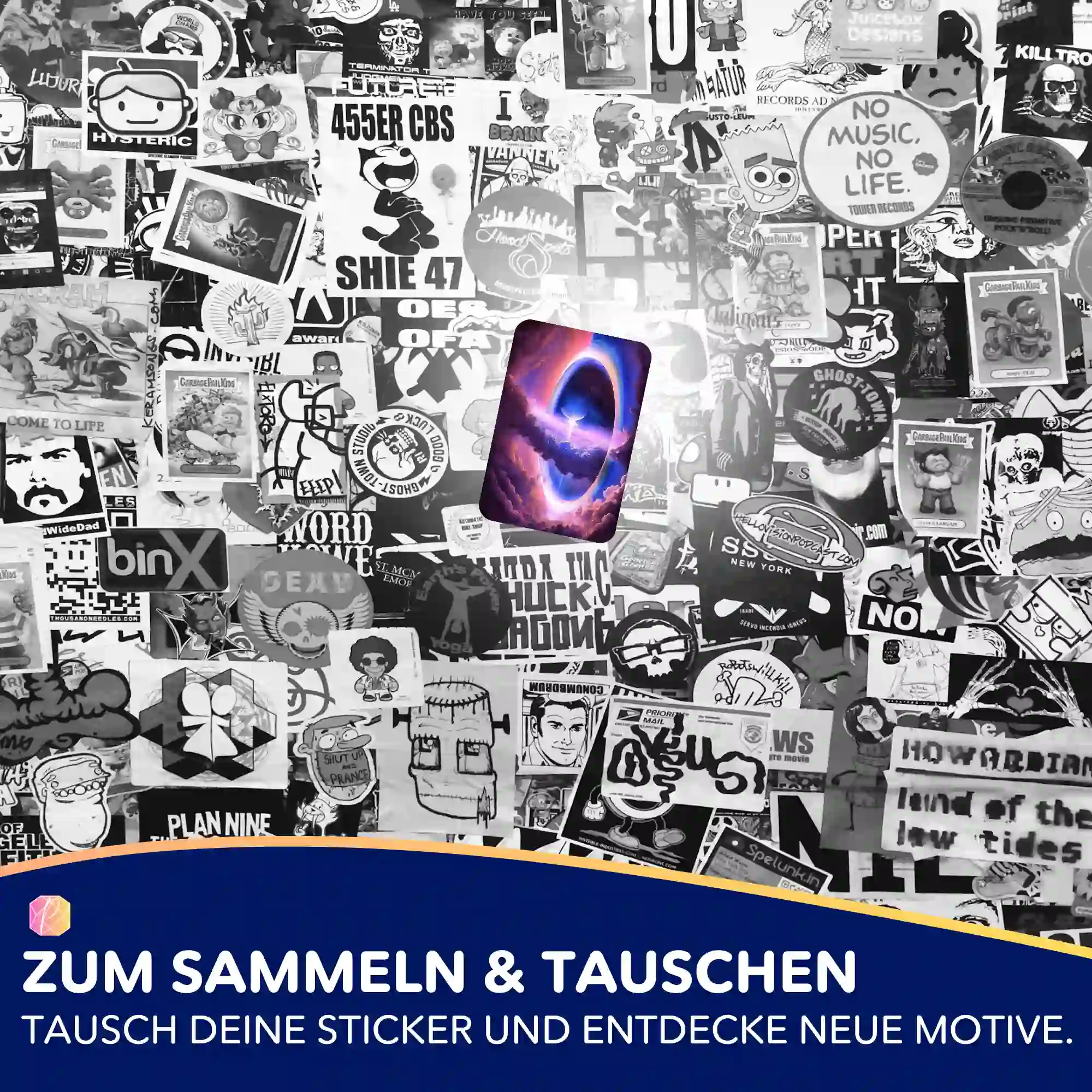 Aufkleber 5er-Set - Tor in die andere Welt "Limited Edition" - Image 5
