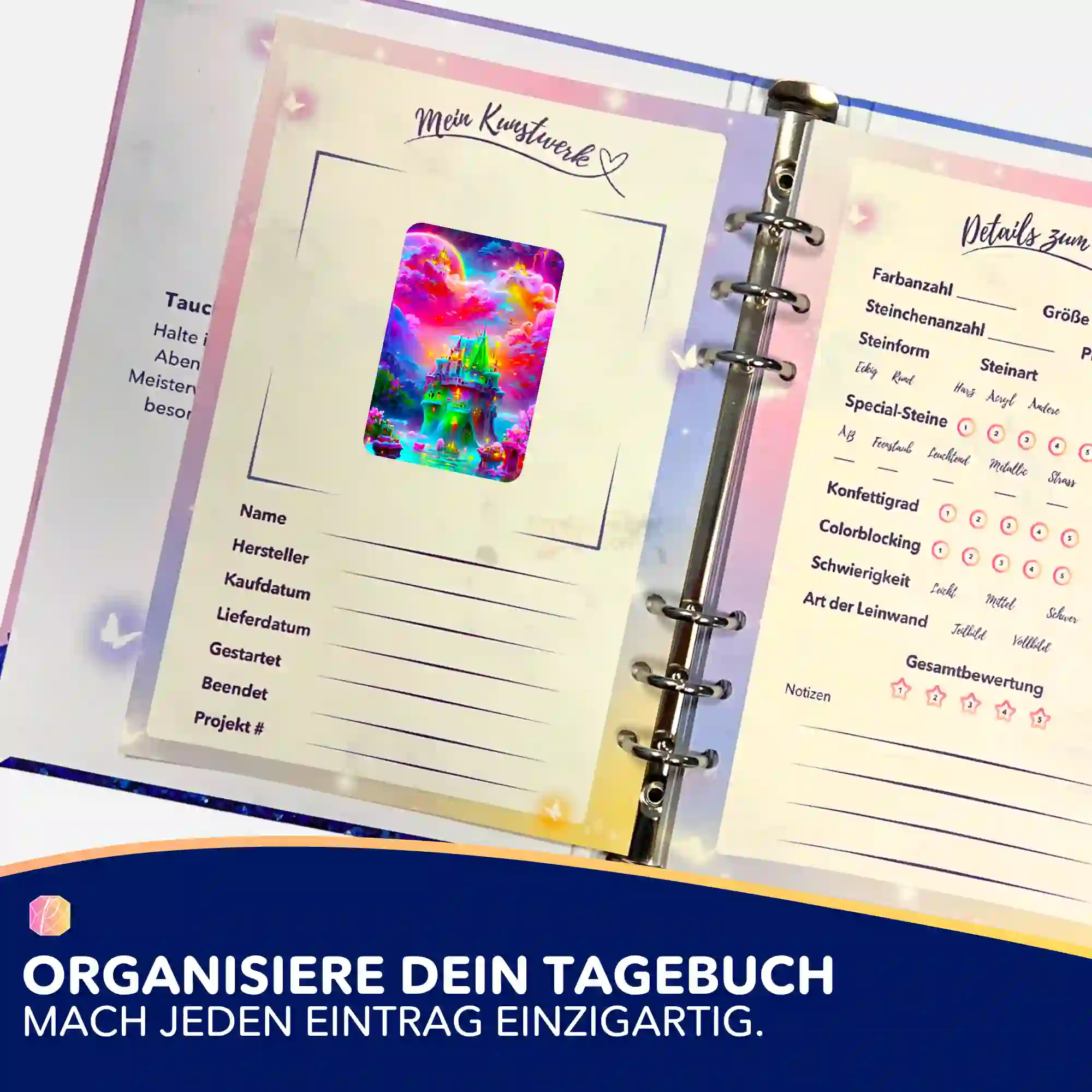 Aufkleber 5er-Set - Traumland in der Fantasie - Image 3