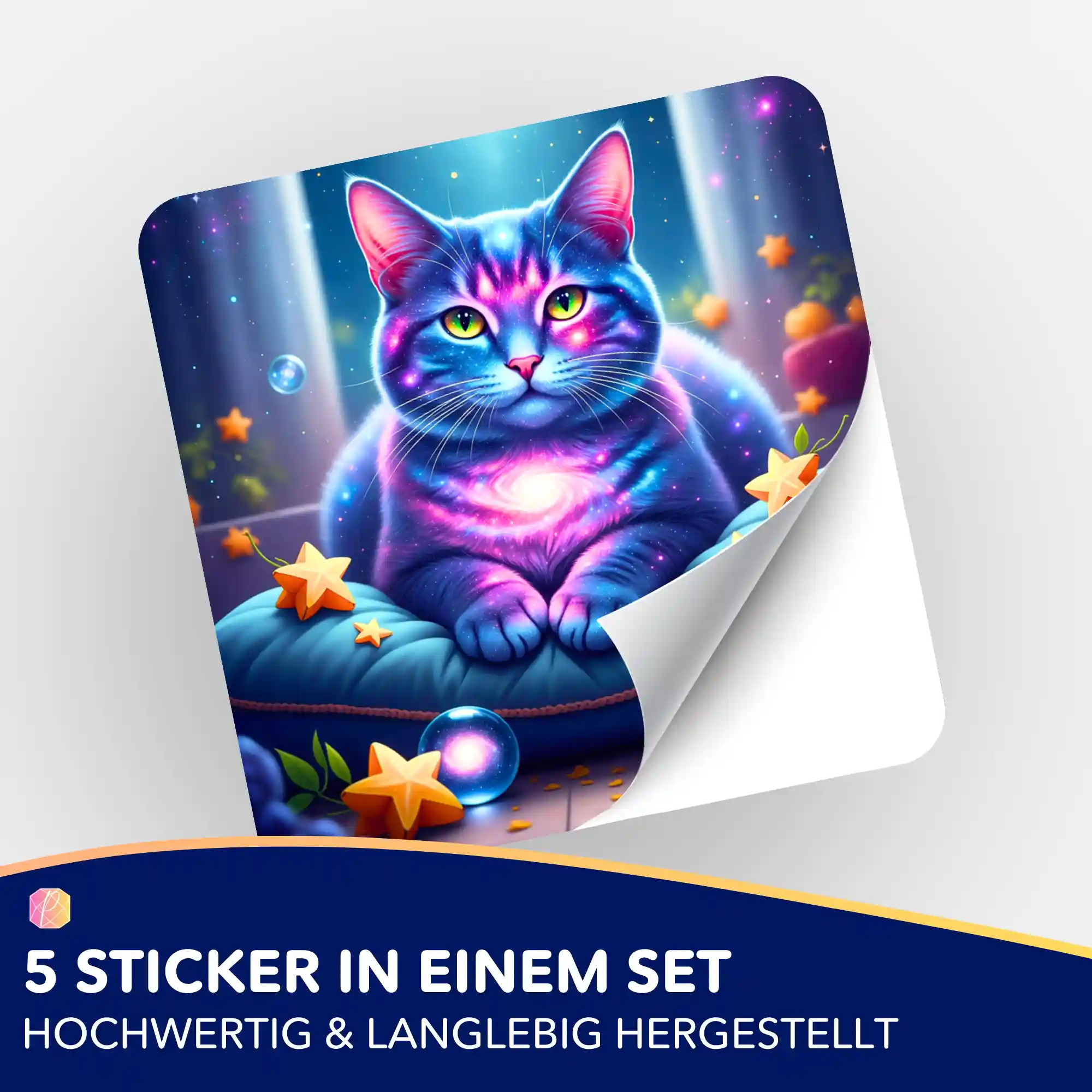 Aufkleber 5er-Set - Wächterin Andromeda - Image 2