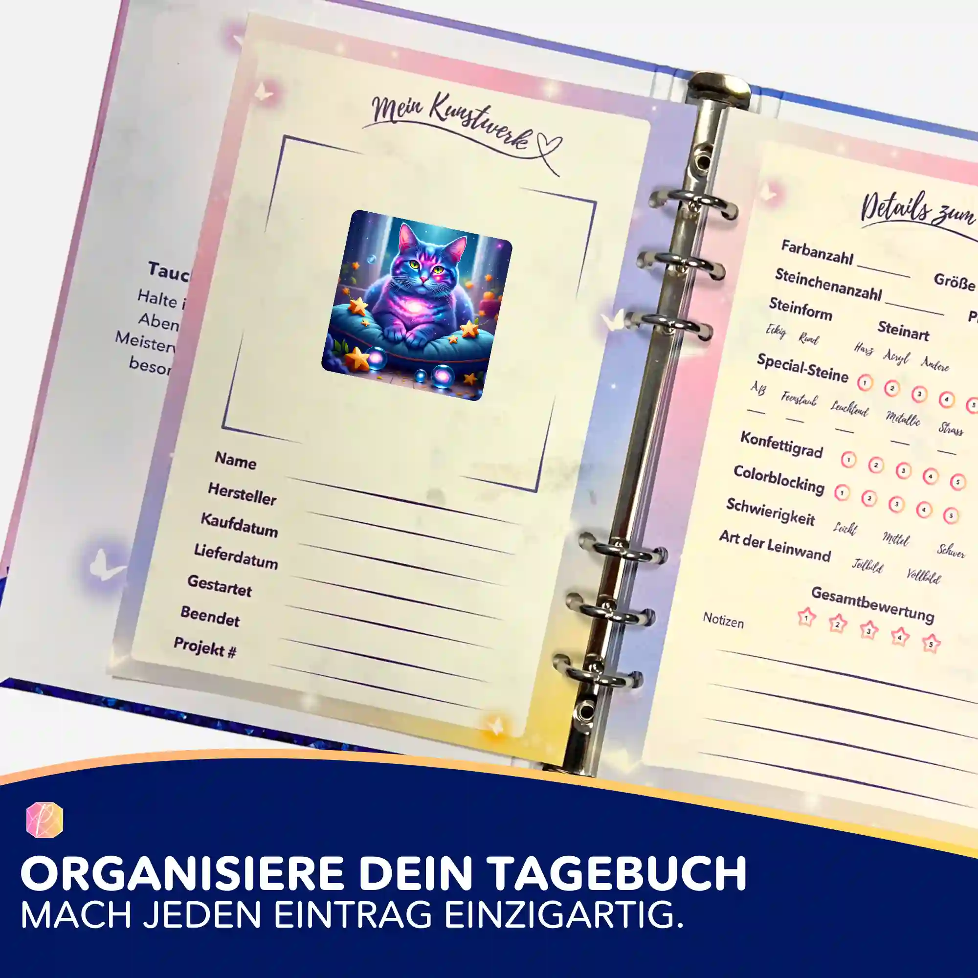 Aufkleber 5er-Set - Wächterin Andromeda - Image 3