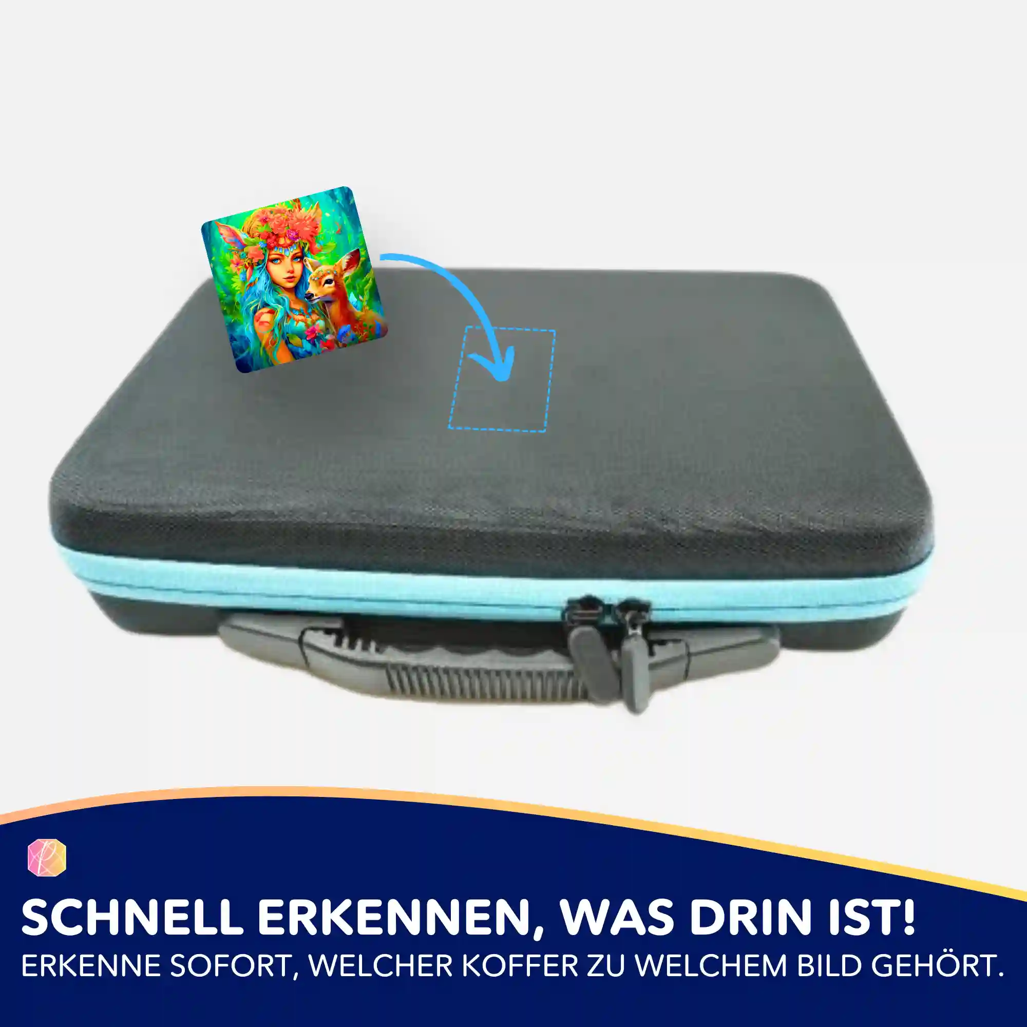 Aufkleber 5er-Set - Waldmädchen - Image 4