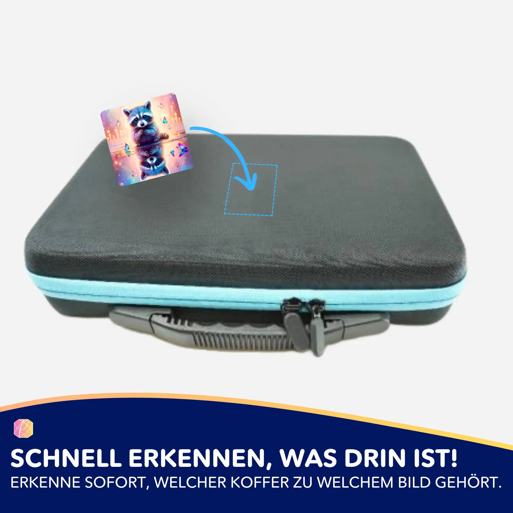 Aufkleber 5er-Set - Waschbär Bubby - Image 4