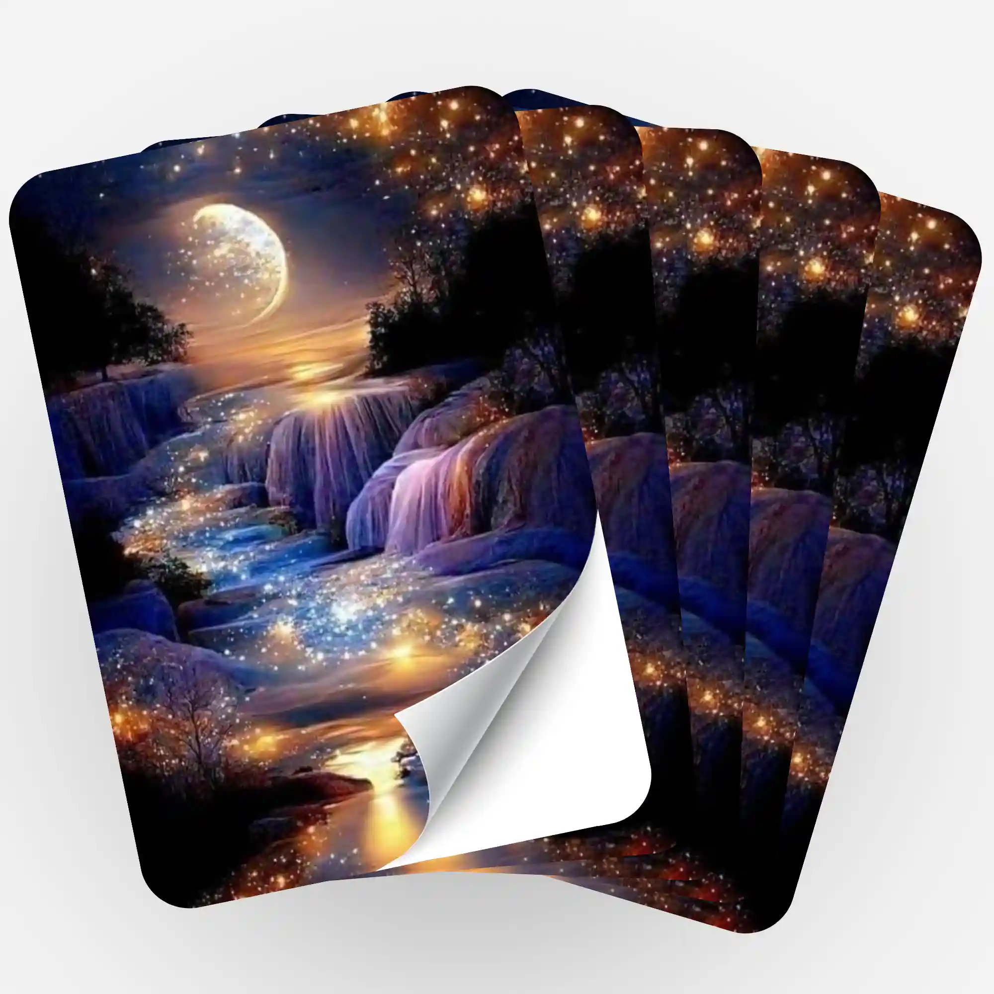Aufkleber 5er-Set - Wonderful Landscape