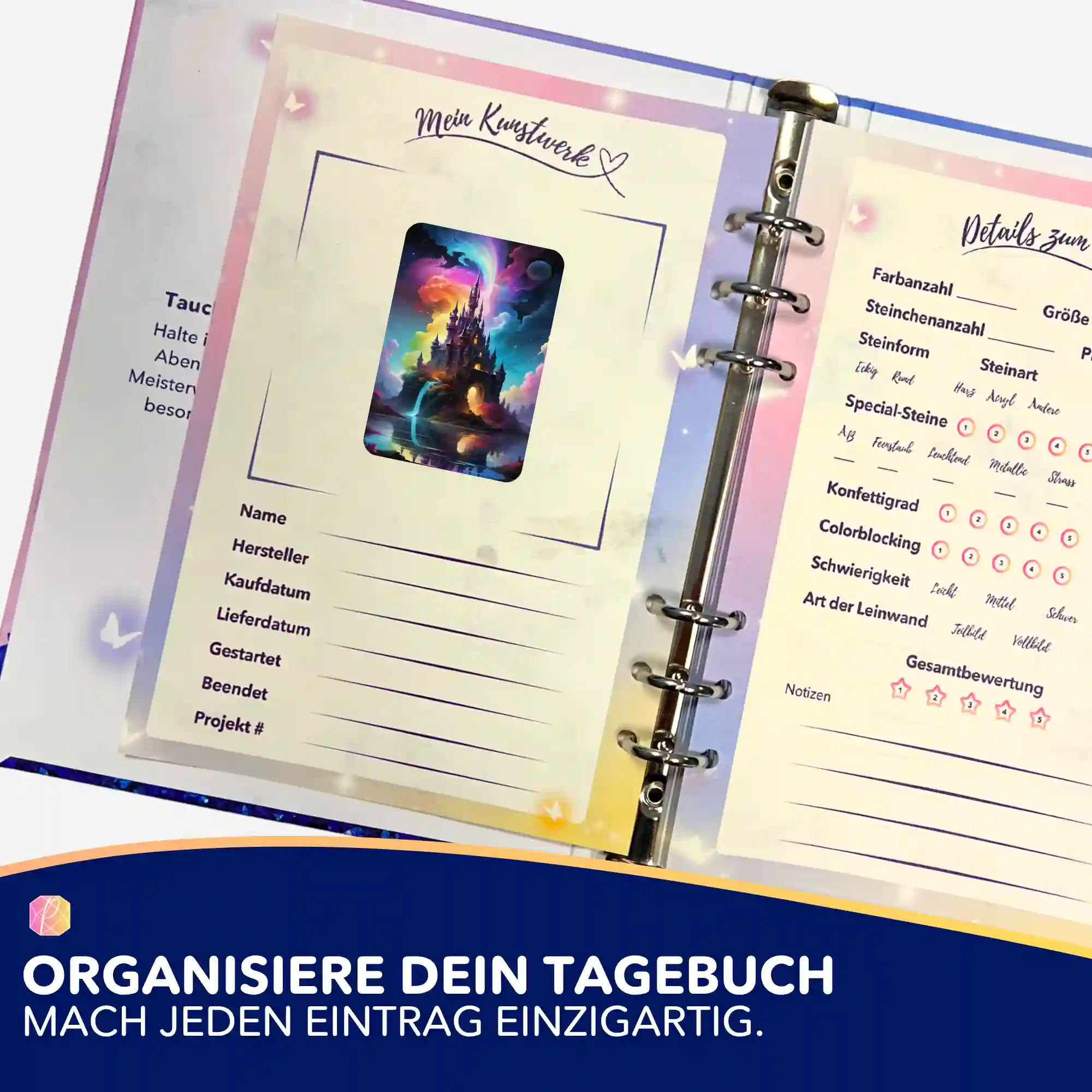 Aufkleber 5er-Set - Zauberschloss - Image 3