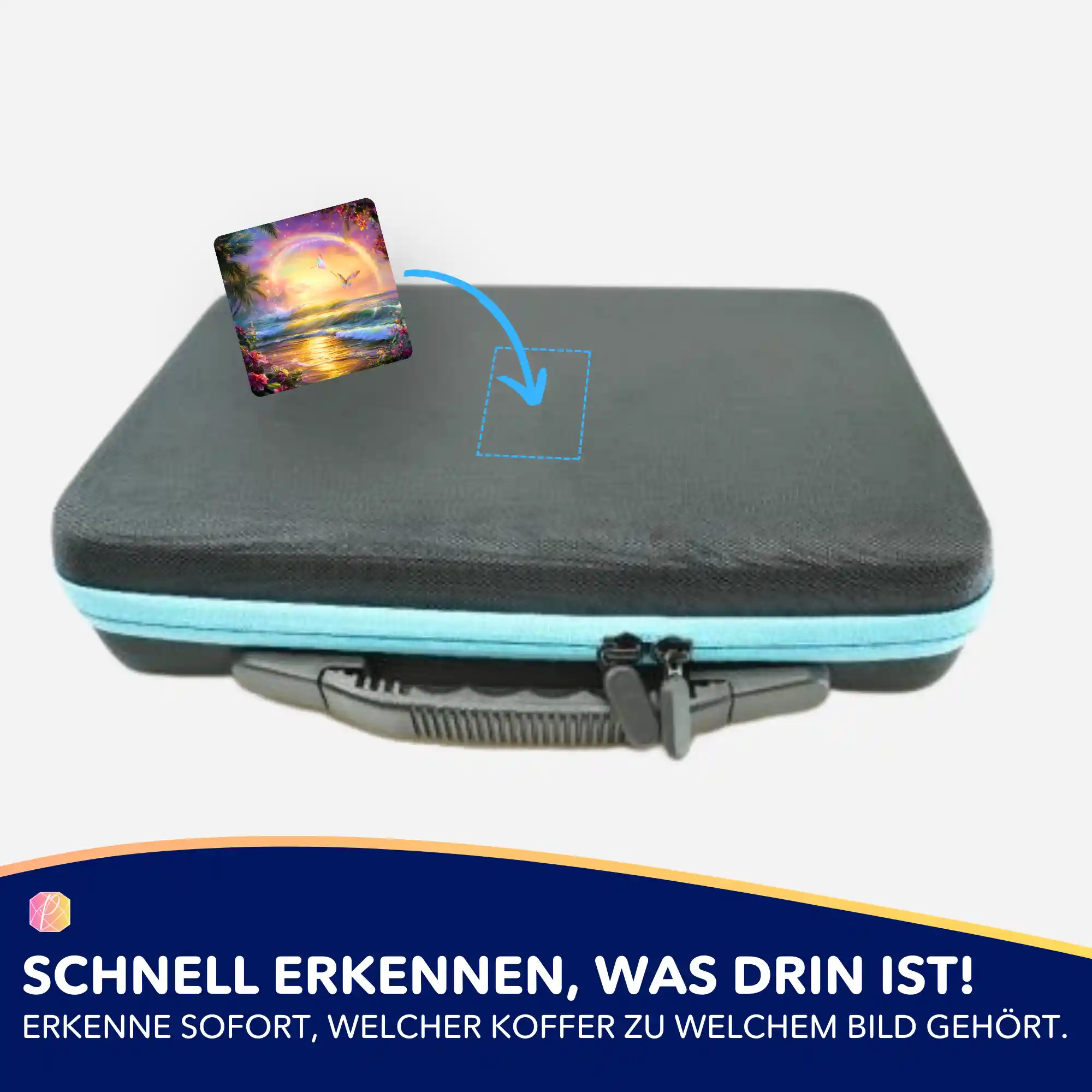 Aufkleber 5er-Set - Zwischen Himmel und Meer - Image 4