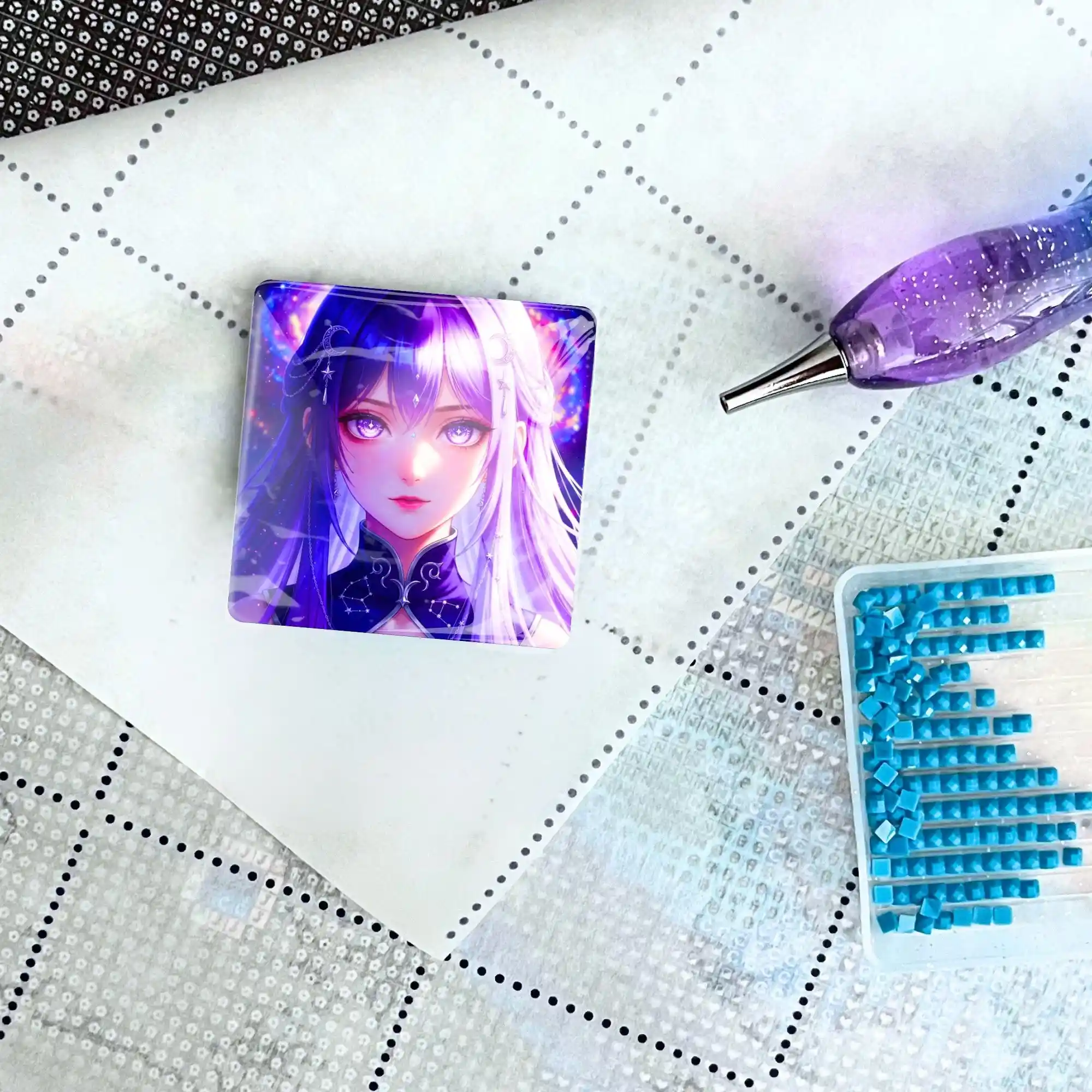Cover Minder - Purple Moon Star - Image 2