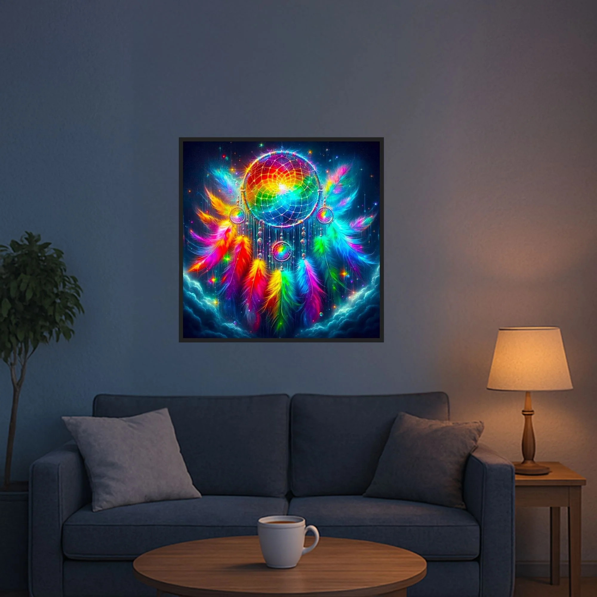 Diamond Painting 100 Farben Special - Träumerei im Federspiel - Image 5