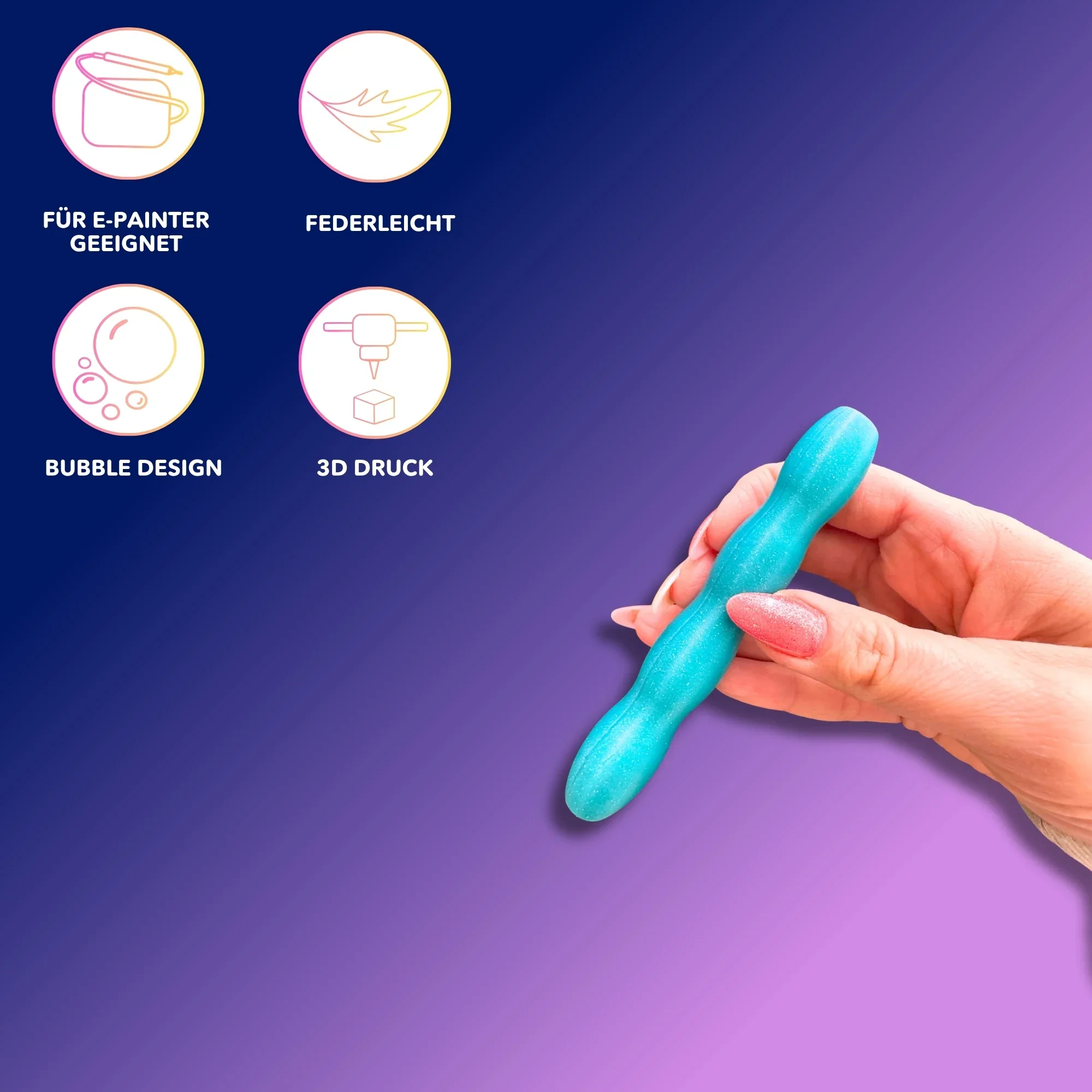 Diamond Painting 3D bubble Stift Glitzer - Image 6