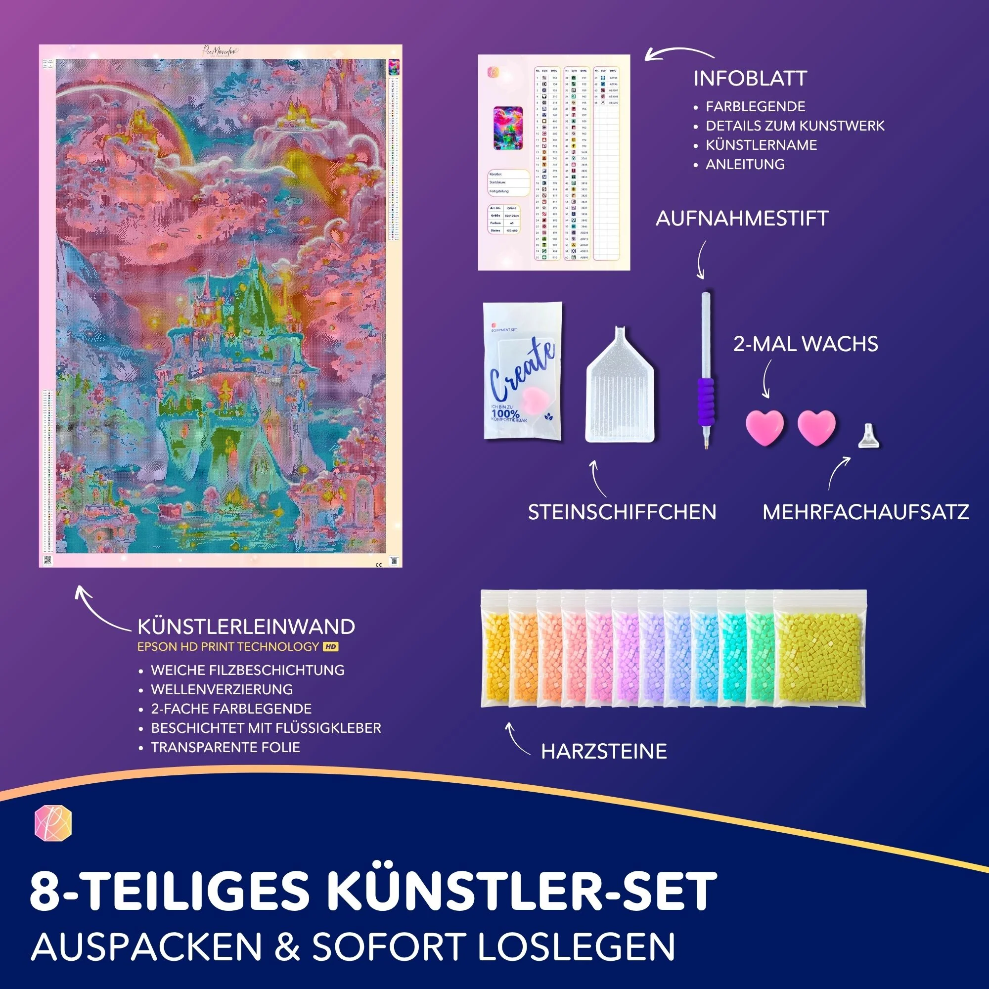 Diamond Painting AB Special - Traumland in der Fantasie - Image 4