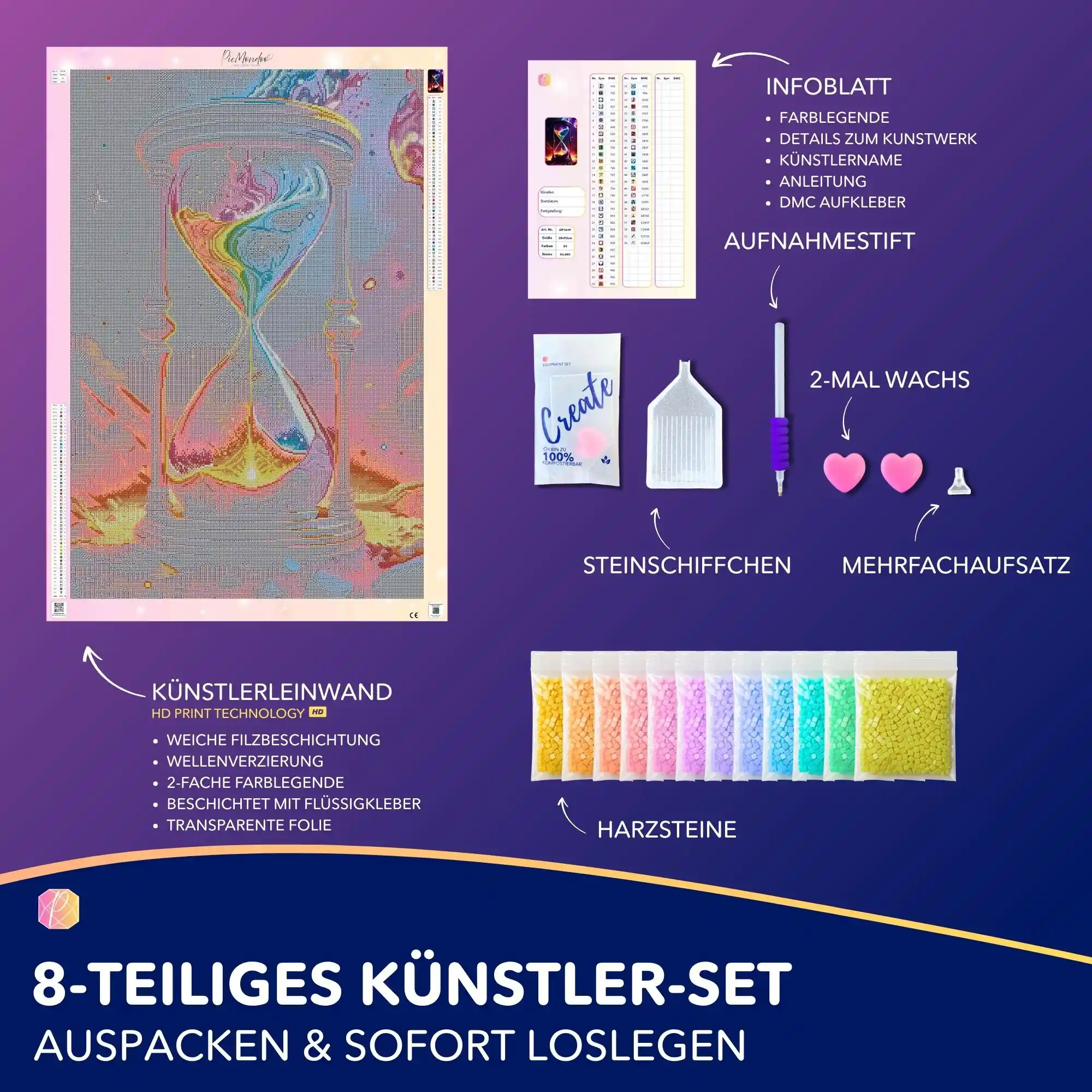 Diamond Painting - Atem der Schöpfung - Image 3