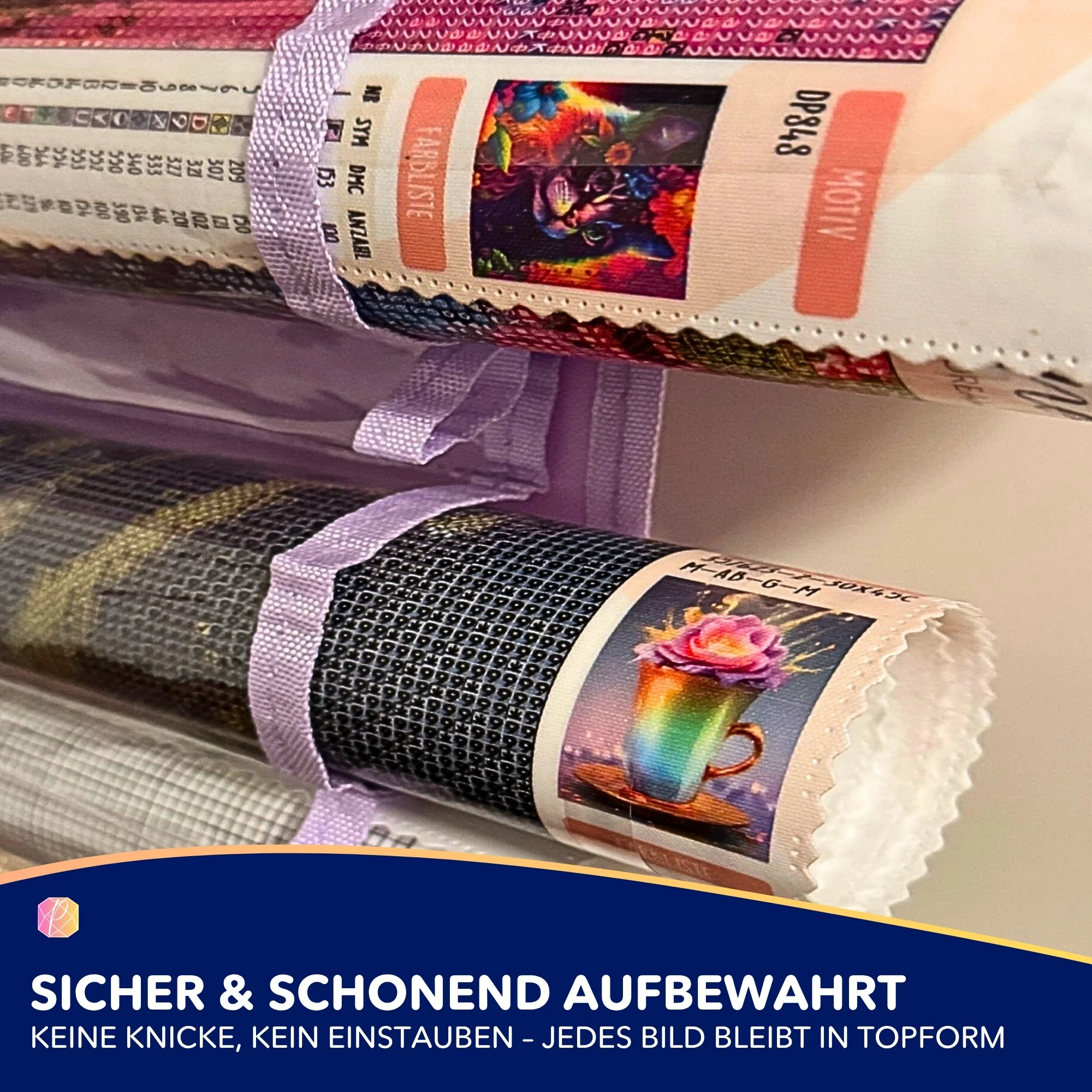 Diamond Painting Aufbewahrung für Leinwände - Image 3