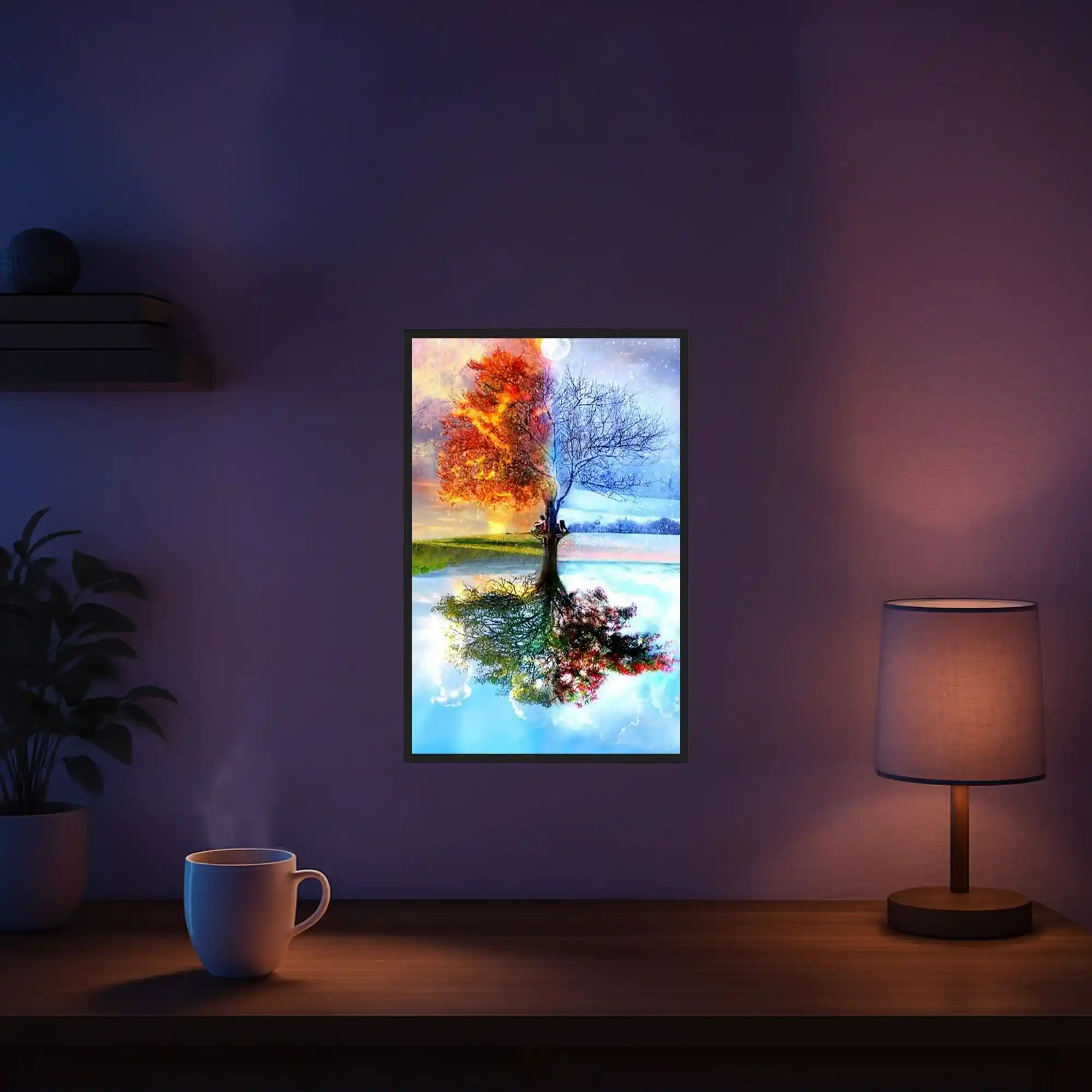 Diamond Painting - Baum der 4 Jahreszeiten MINI - Image 5