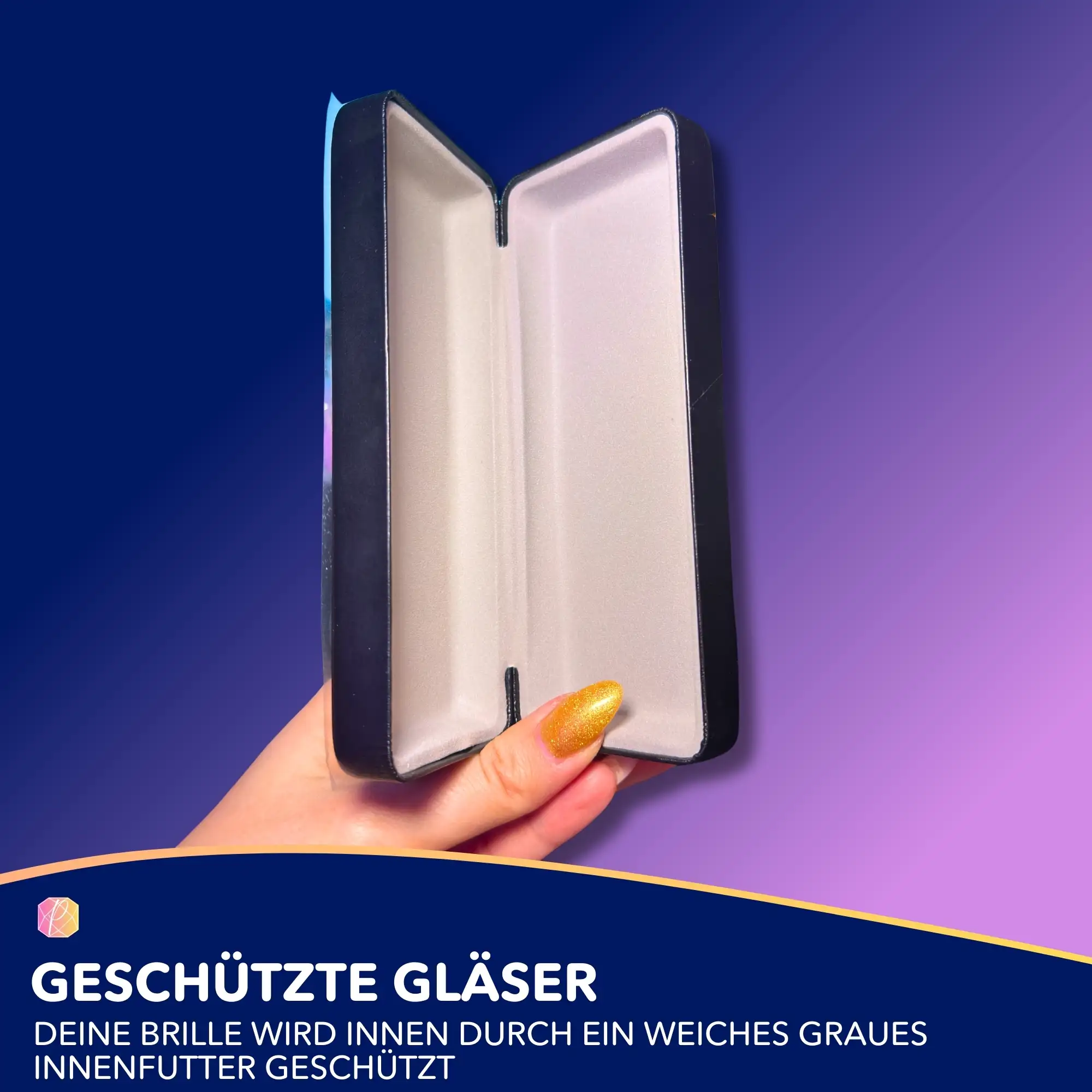 Diamond Painting Brillenetui Herz - Image 7