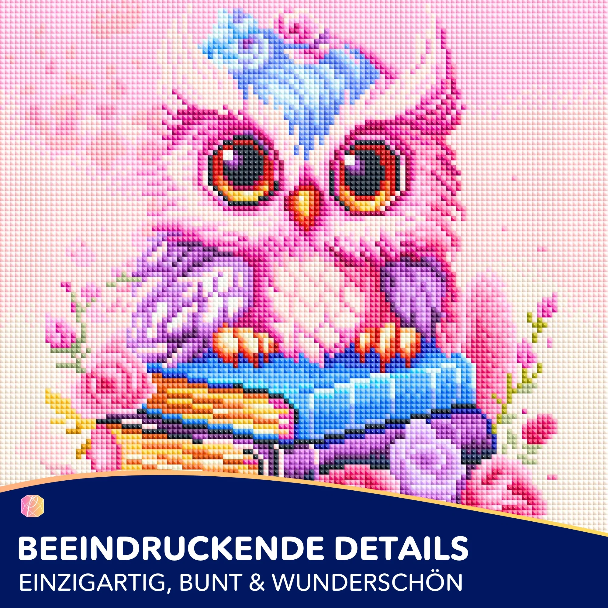 Diamond Painting - Büchereule - Image 2