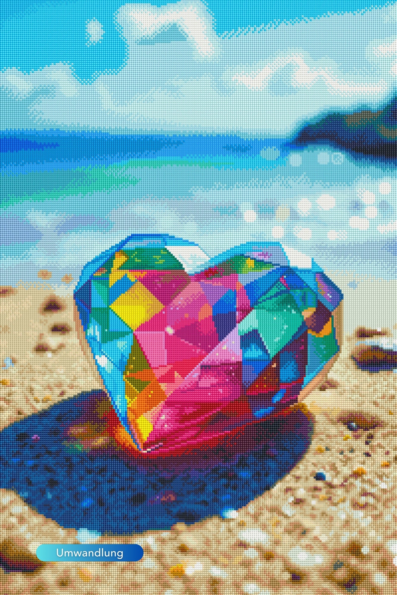 Diamond Painting - Crystal Heart - Image 2