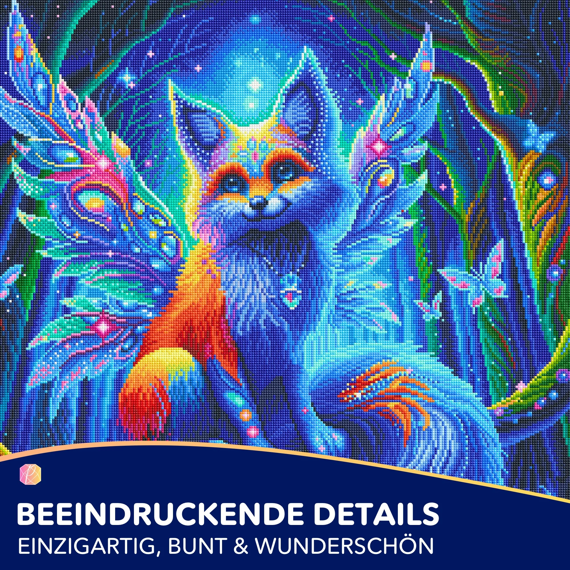 Diamond Painting - Fairy Fox of Magic - Image 2